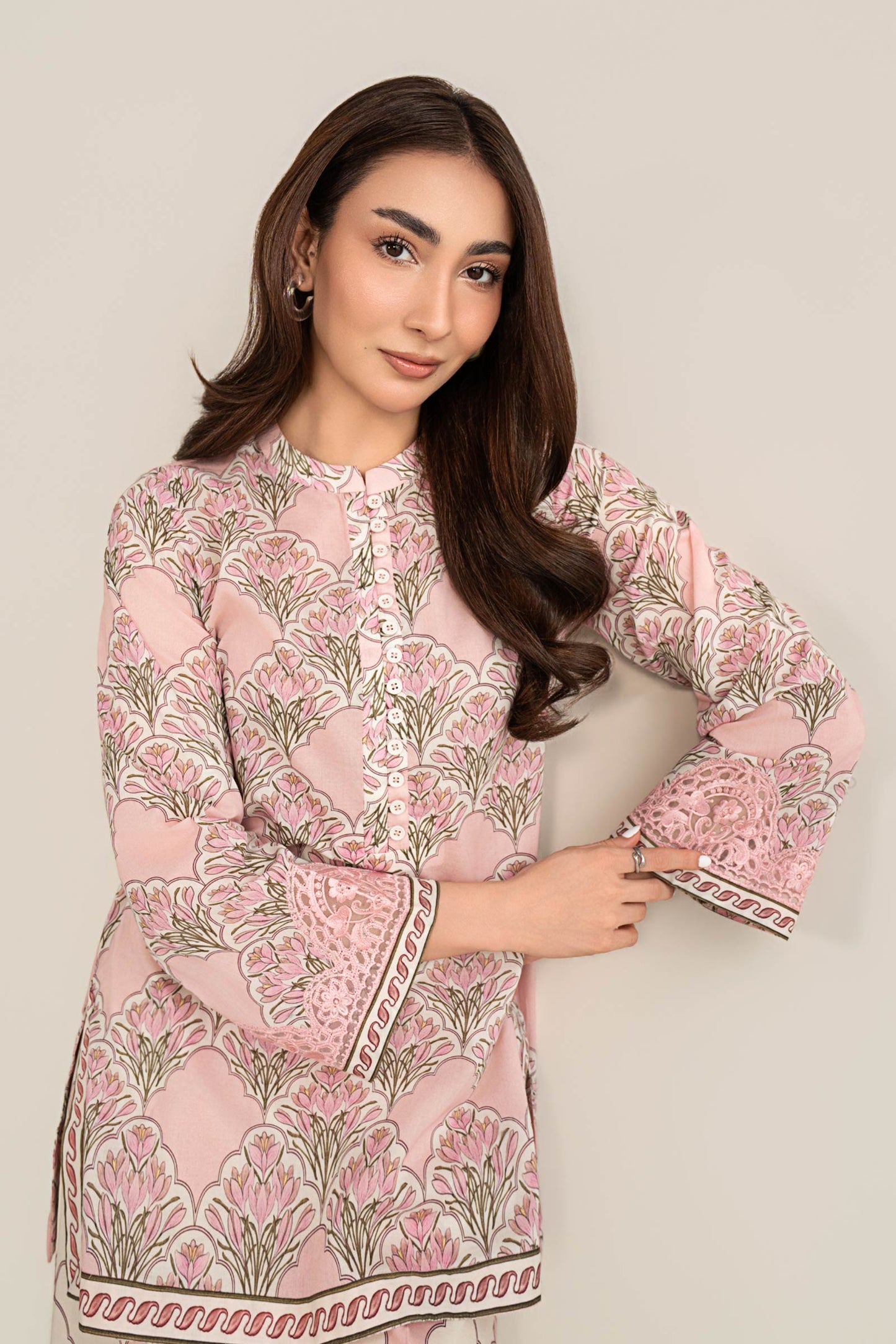 2 Pc Embroidered Lawn Suit