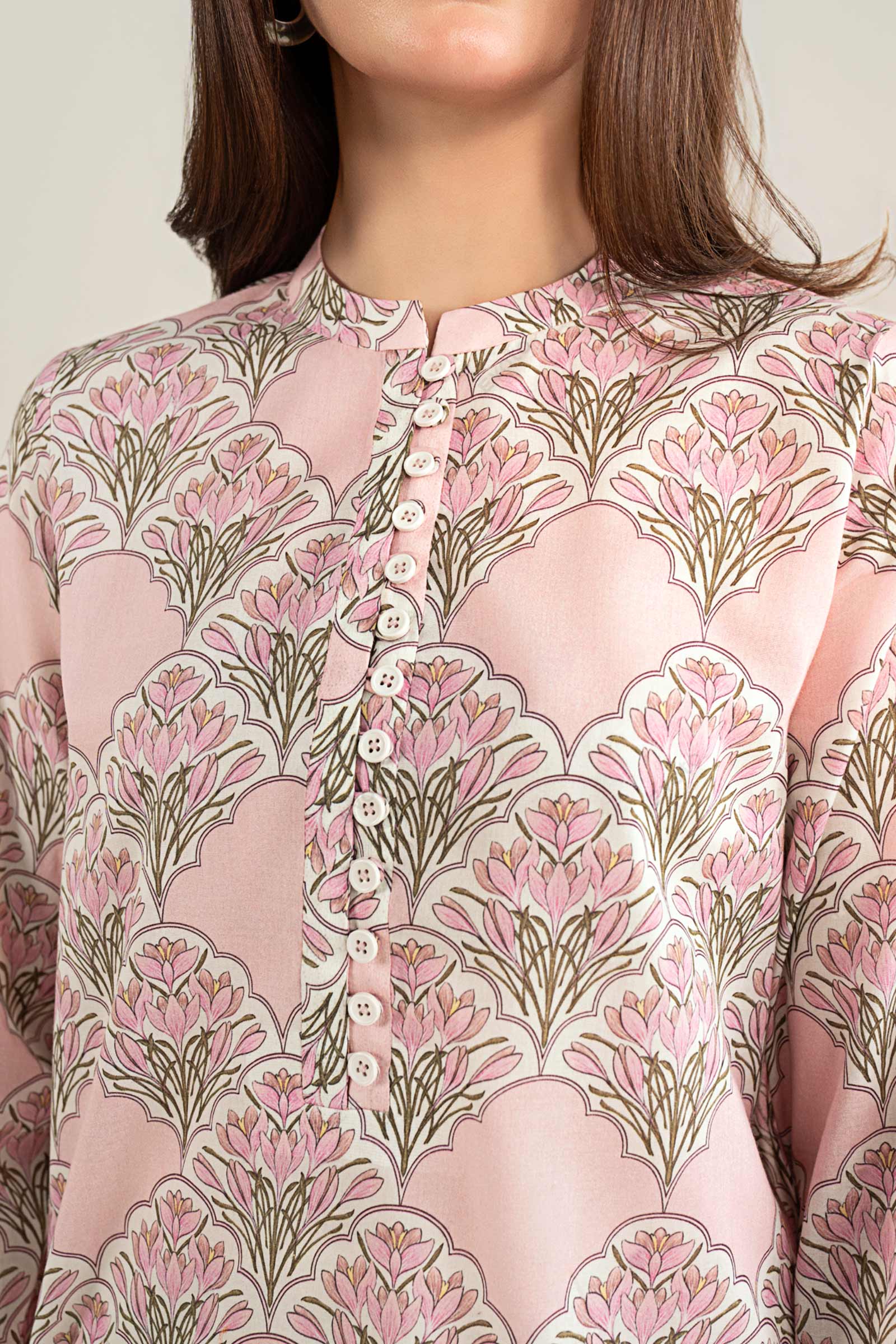 2 Pc Embroidered Lawn Suit