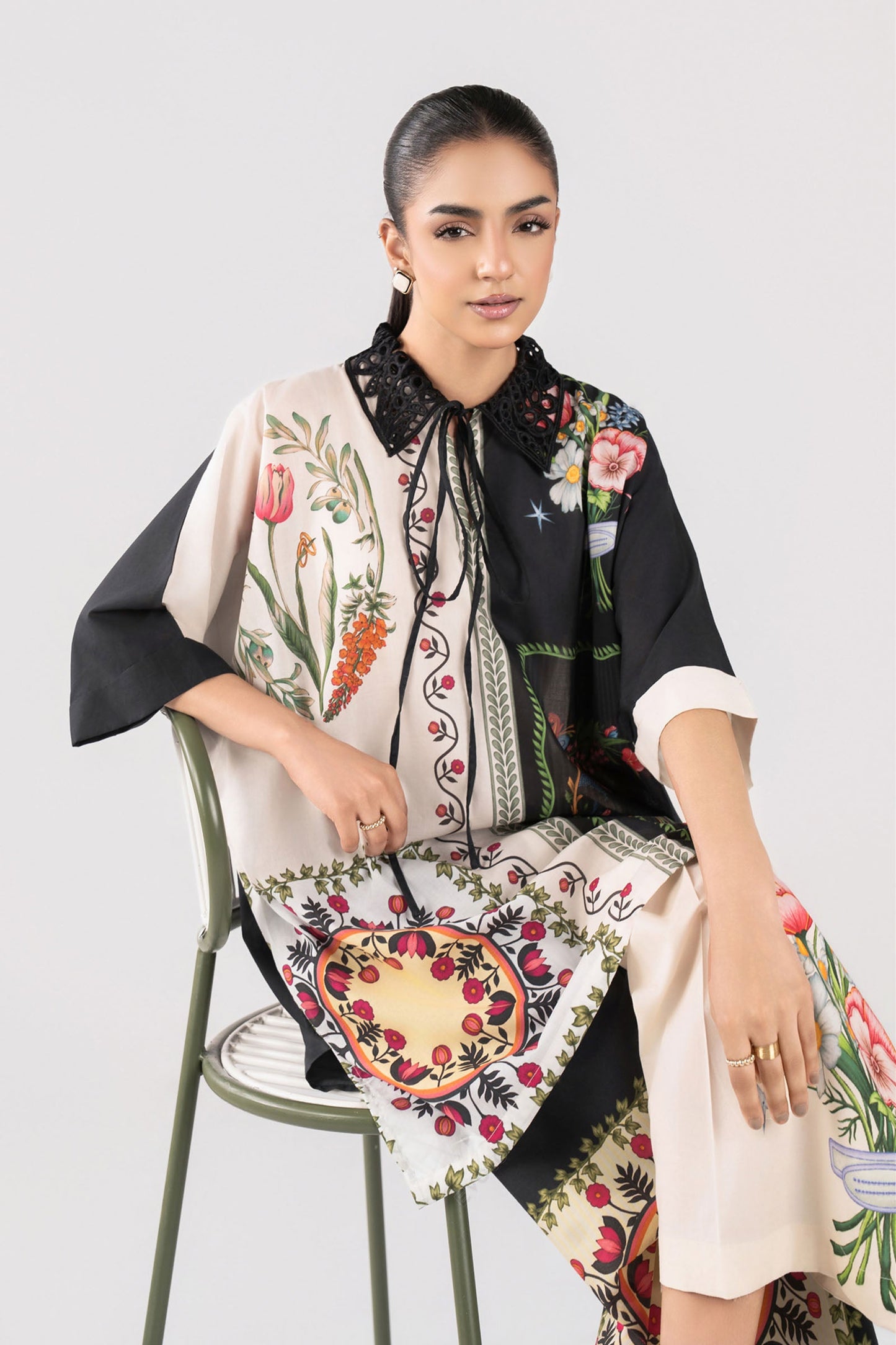 2 Pc Embroidered Lawn Suit