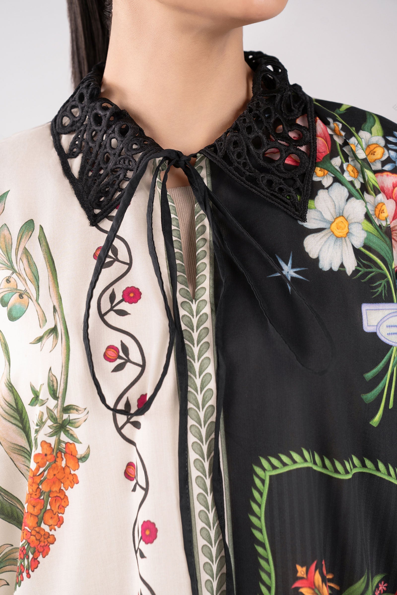 2 Pc Embroidered Lawn Suit