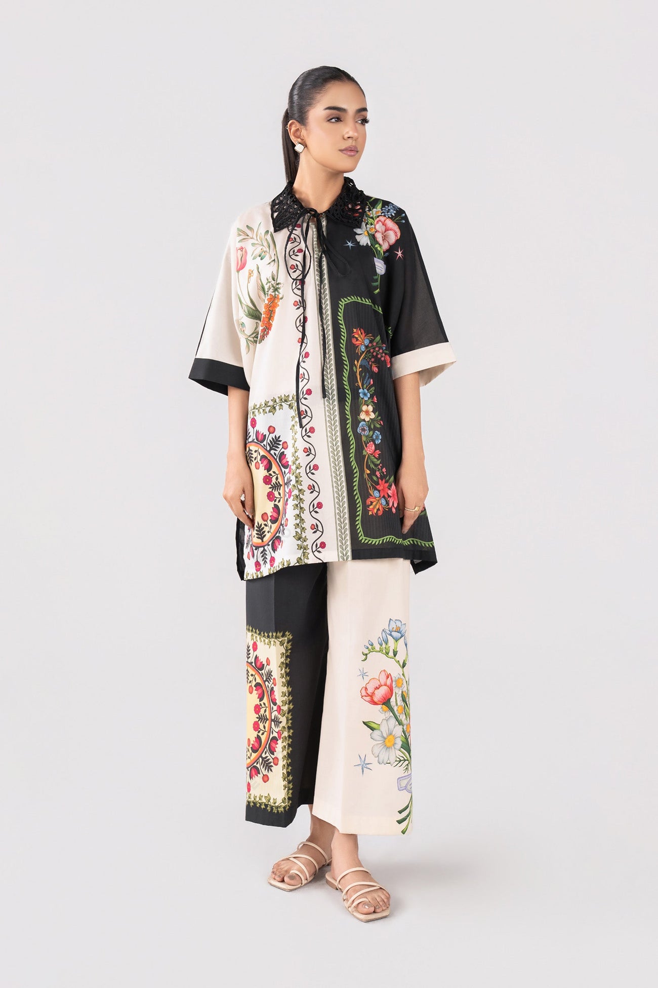 2 Pc Embroidered Lawn Suit