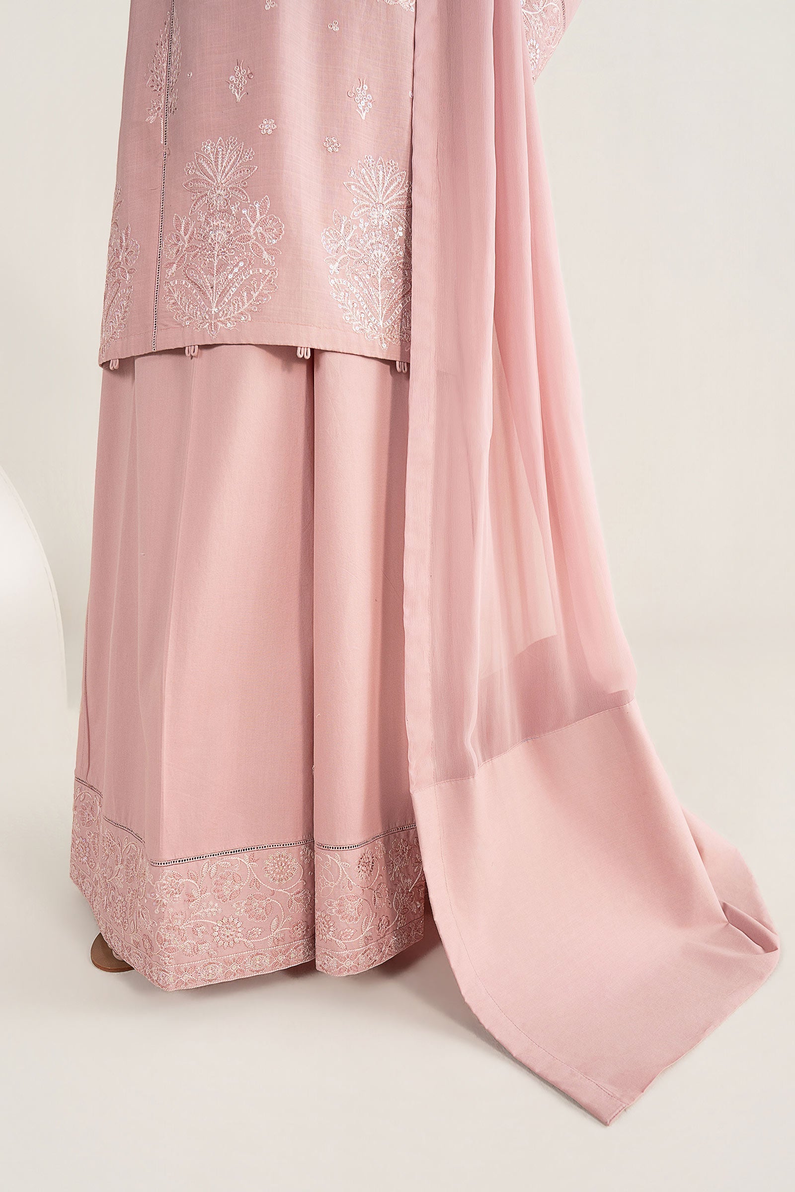 Dyed Medium Silk Dupatta