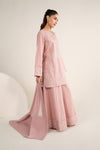 2 Pc Embroidered Arabic Lawn Suit