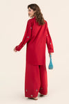 2 Pc Embroidered Dobby Cotton Suit