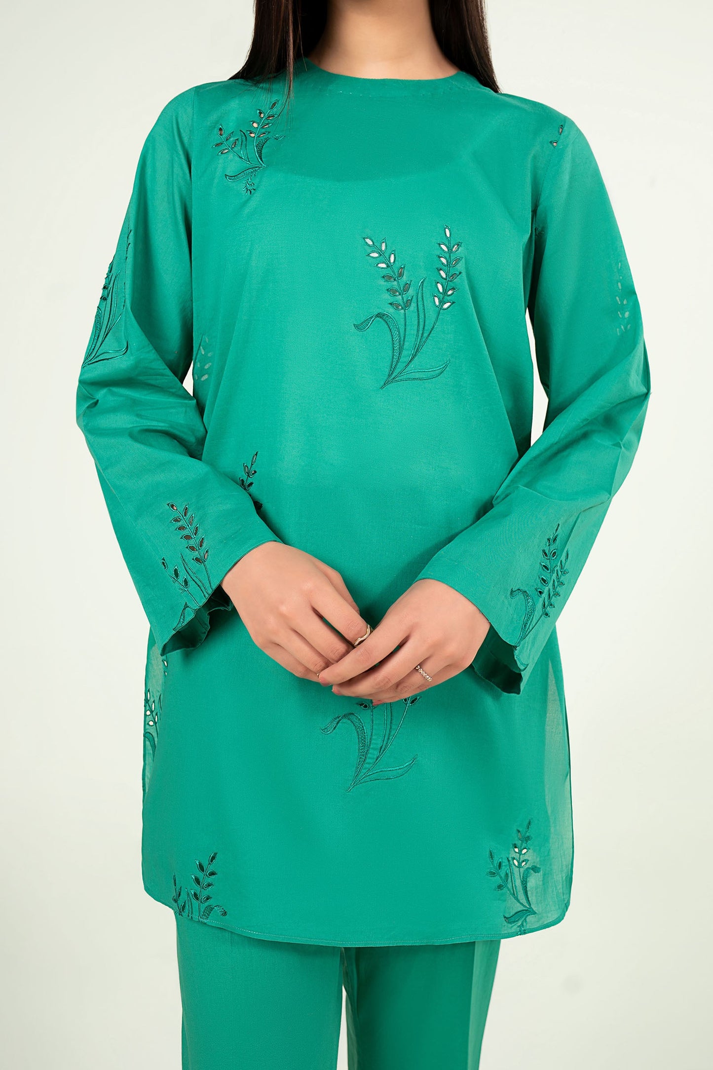 2 Pc Embroidered Lawn Suit