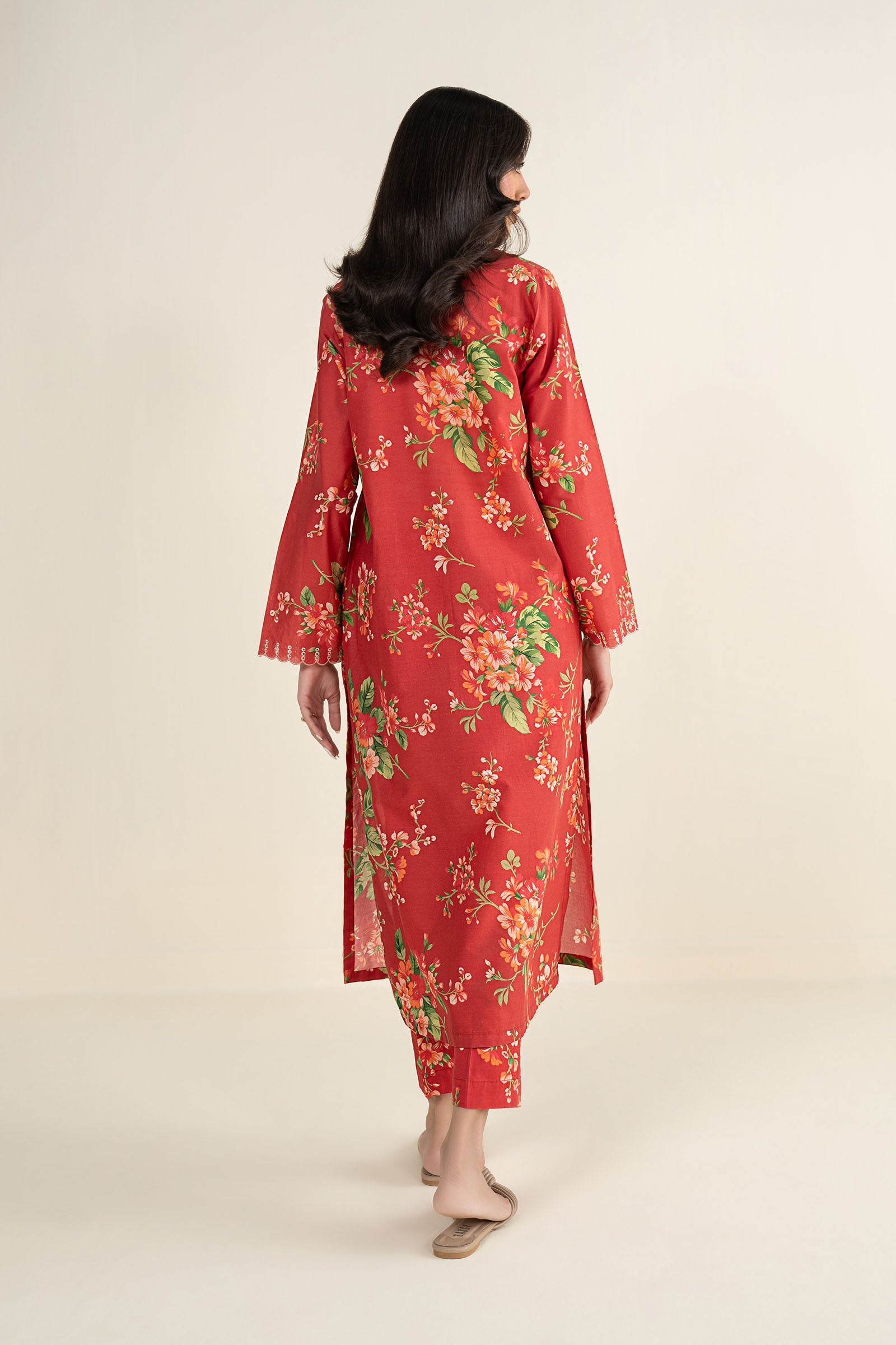 2 Pc Embroidered Lawn Suit
