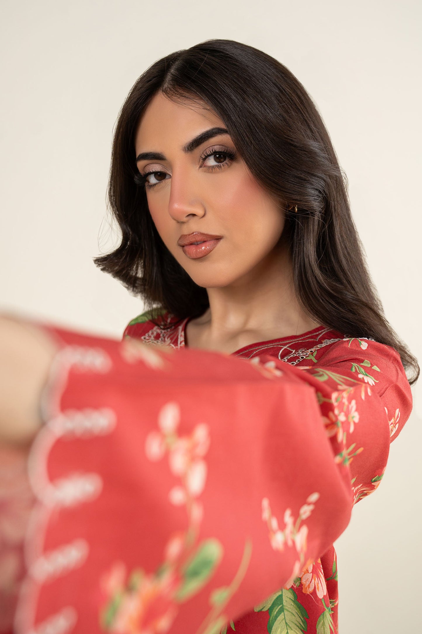 2 Pc Embroidered Lawn Suit