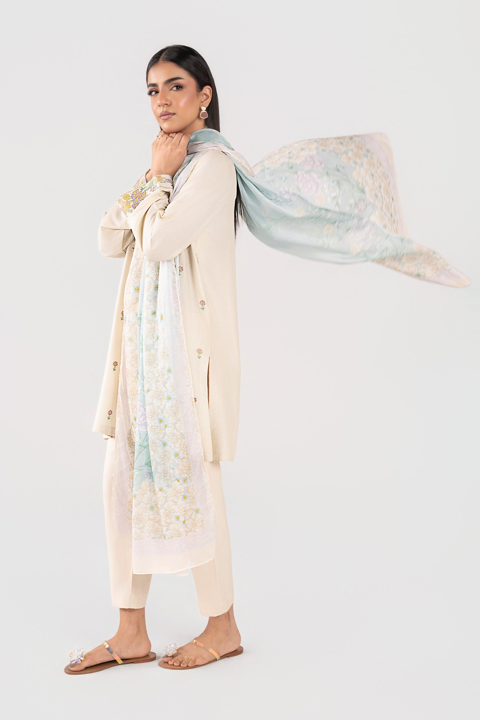 Printed Medium Silk Dupatta