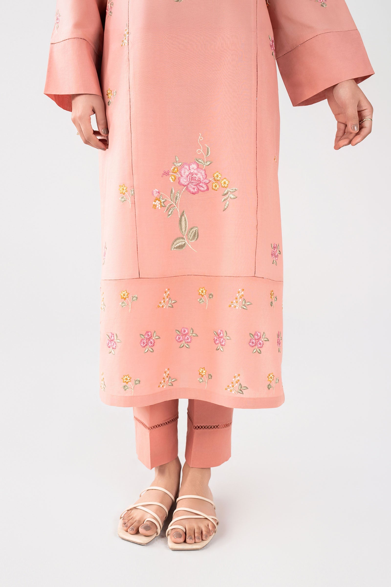 2 Pc Embroidered Lawn Suit