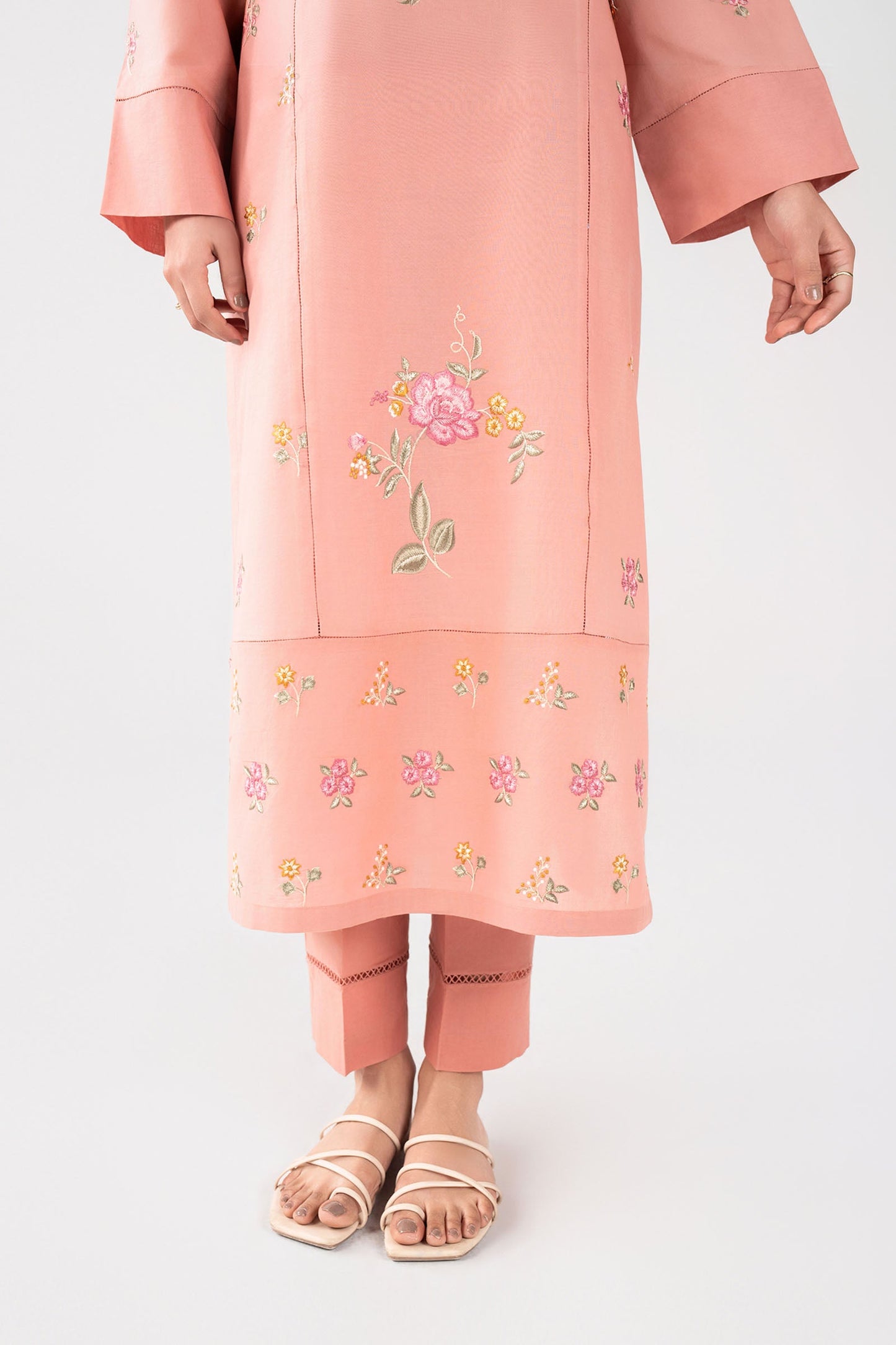 2 Pc Embroidered Lawn Suit