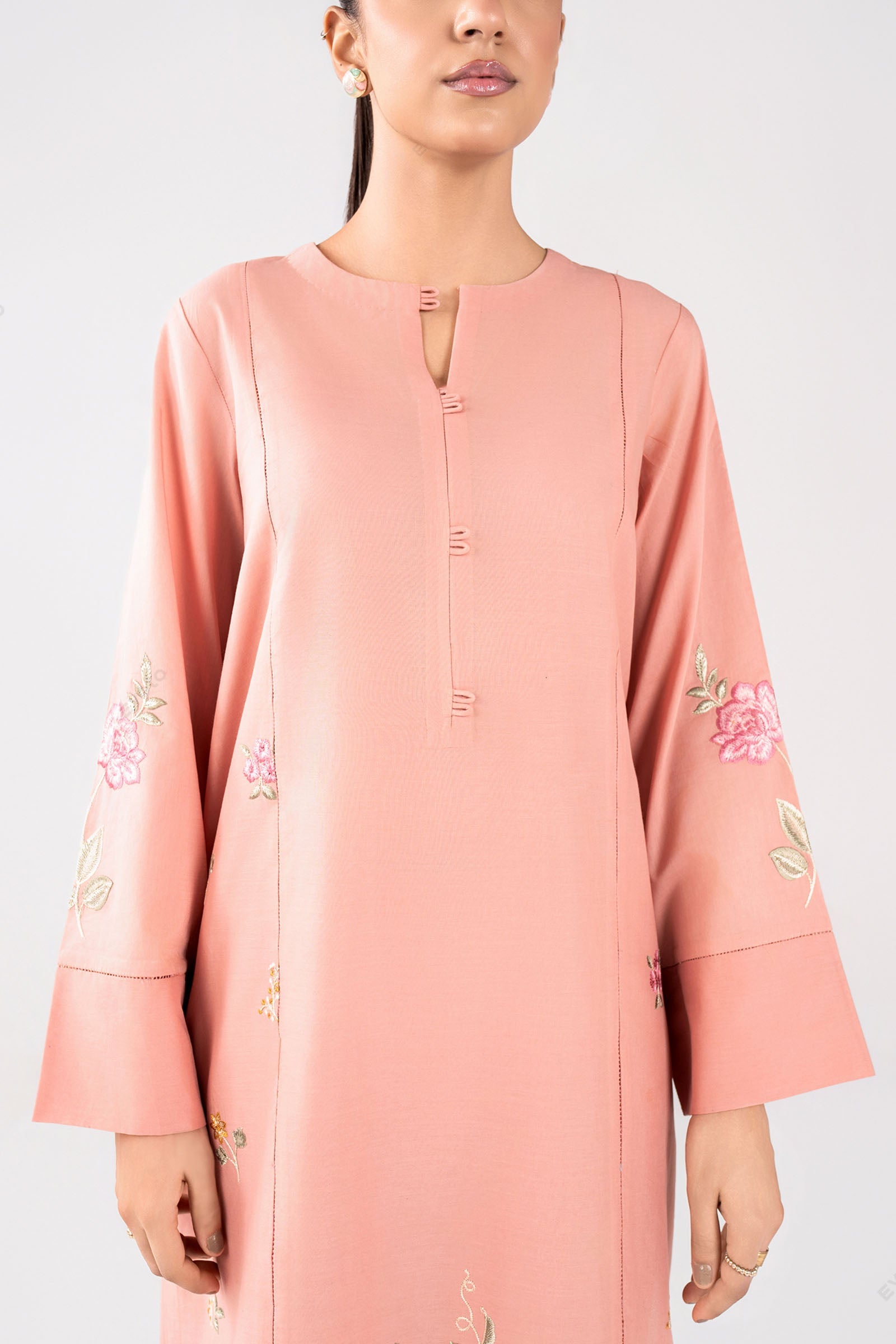 2 Pc Embroidered Lawn Suit