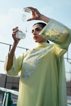 2 Pc Embroidered Arabic Lawn Suit