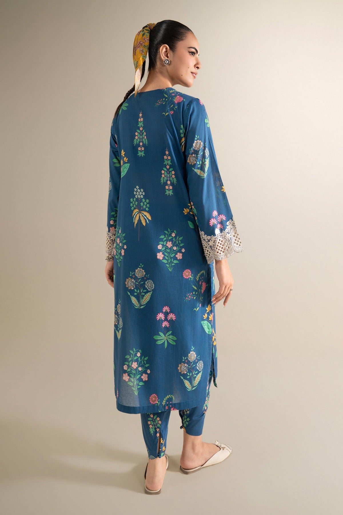 2 Pc Embroidered Lawn Suit