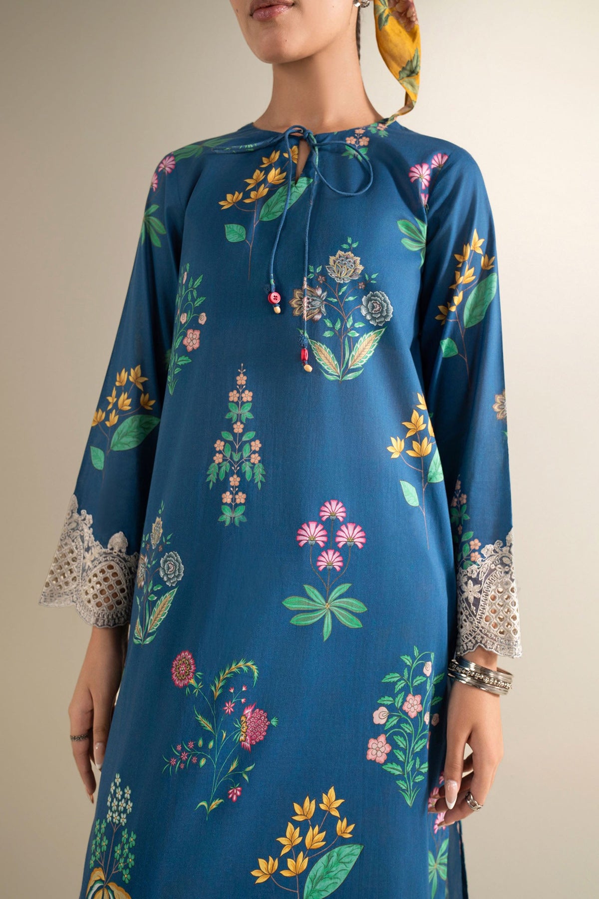 2 Pc Embroidered Lawn Suit
