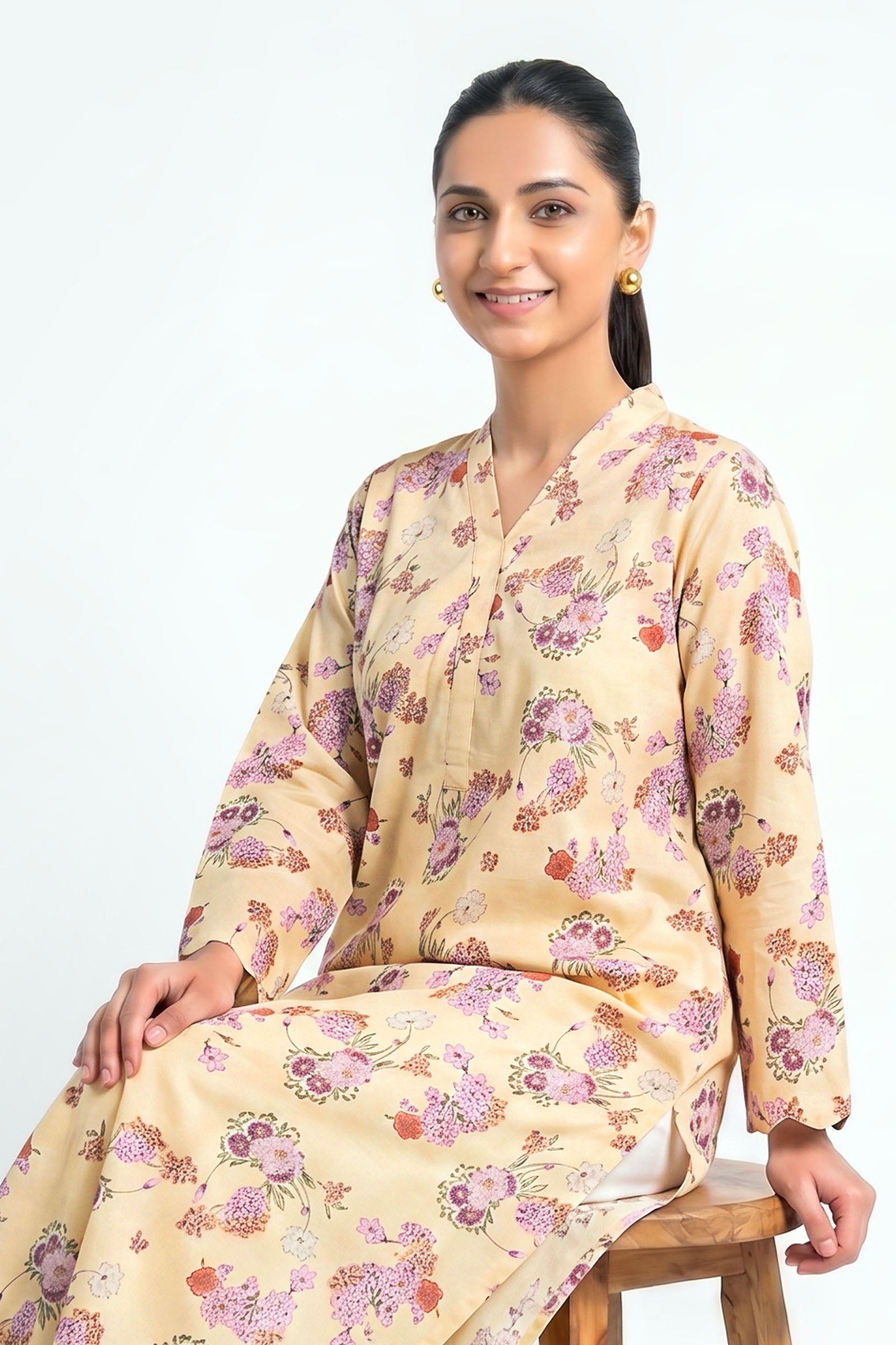 Printed Lawn Shirt