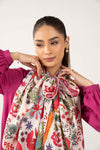 Printed Arabic Lawn Scarf
