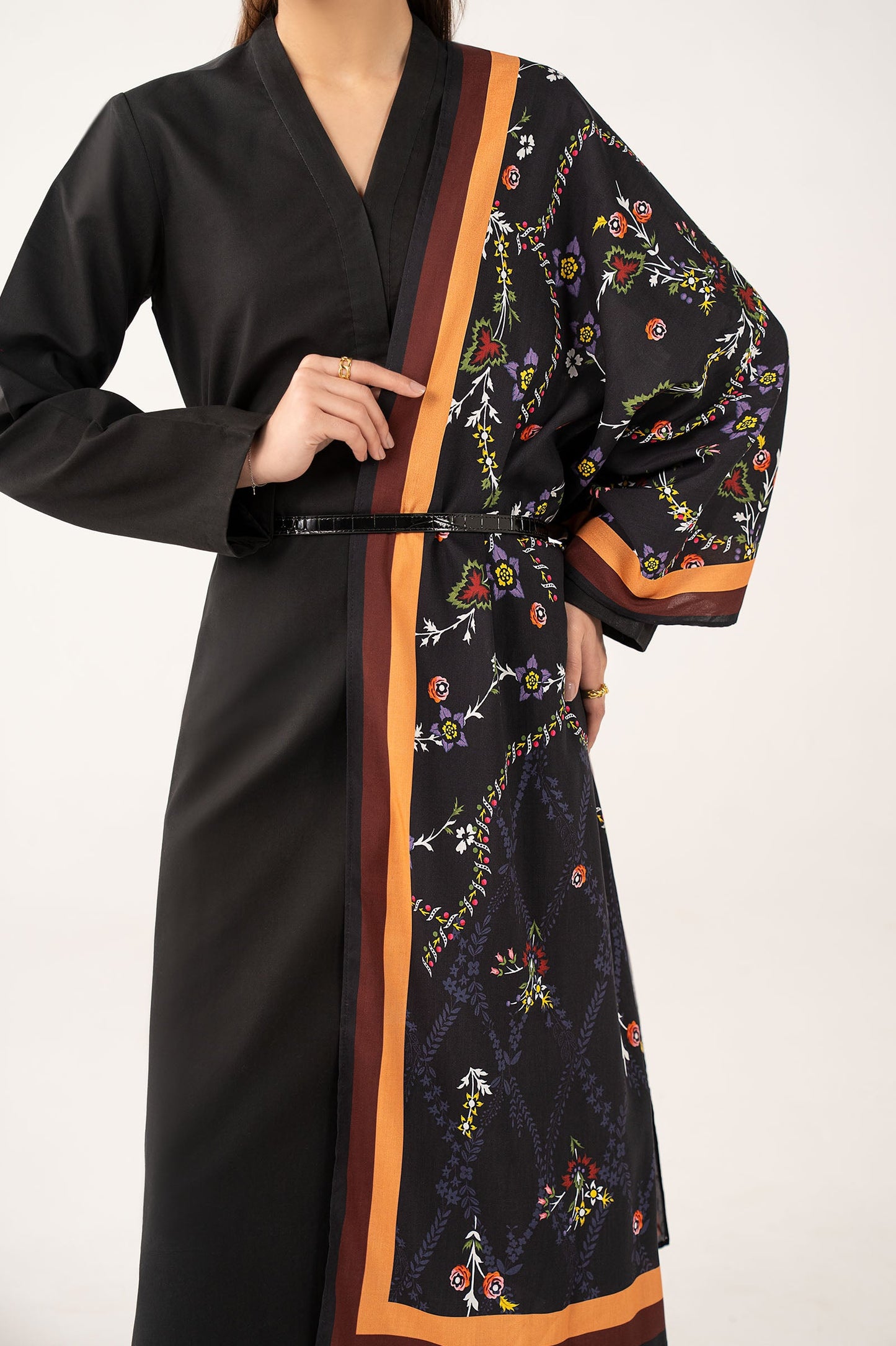 Printed Arabic Lawn Scarf