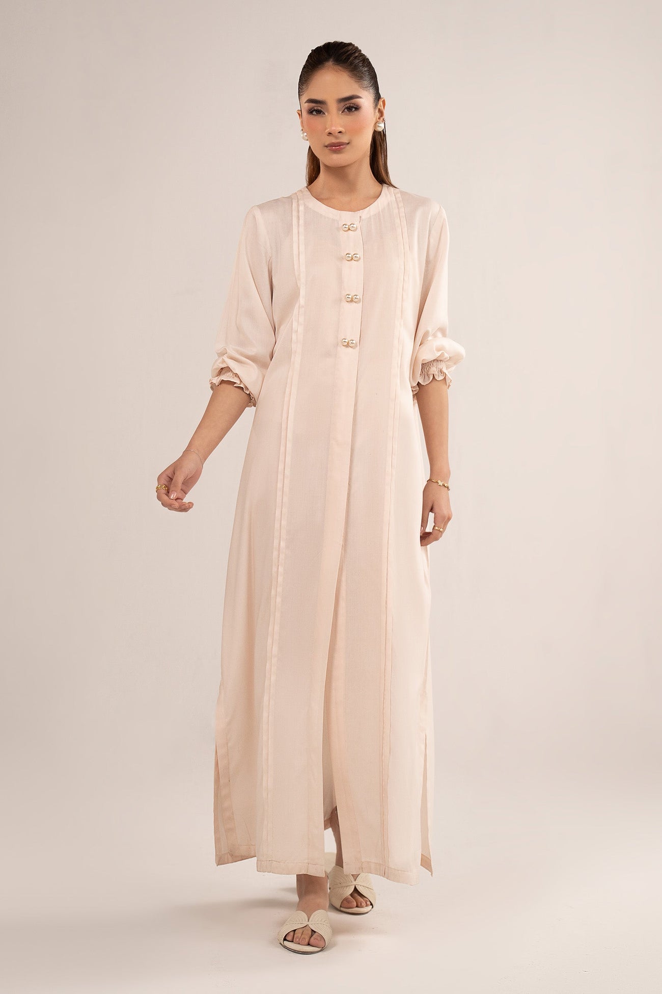 Dyed Arabic Lawn Shirt