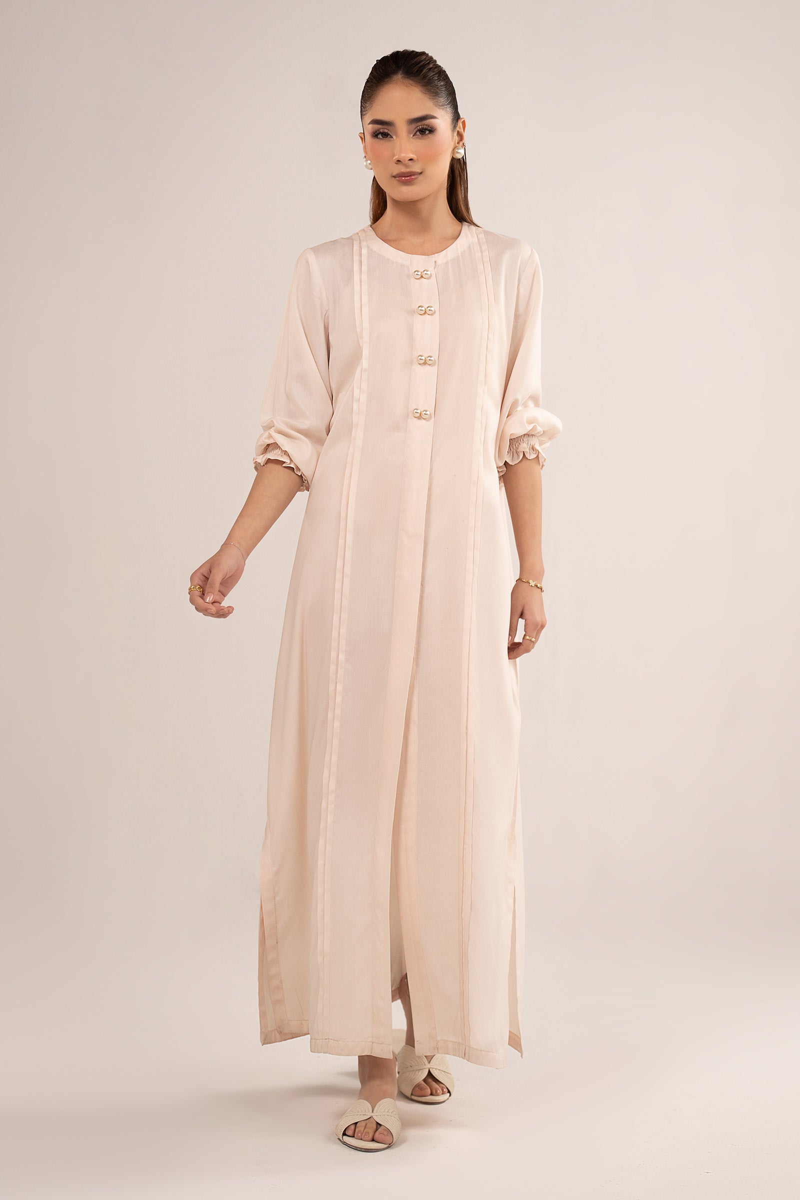 Dyed Arabic Lawn Shirt