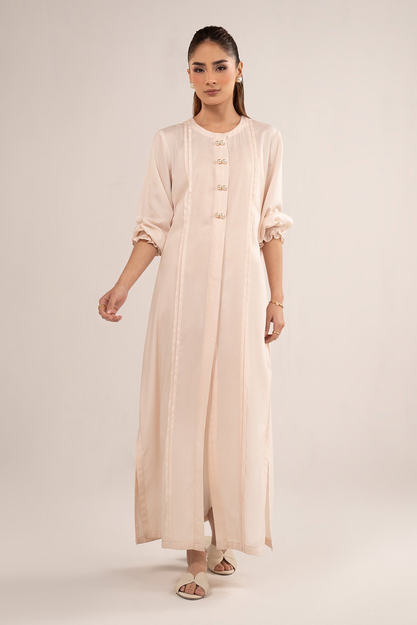 Dyed Arabic Lawn Shirt