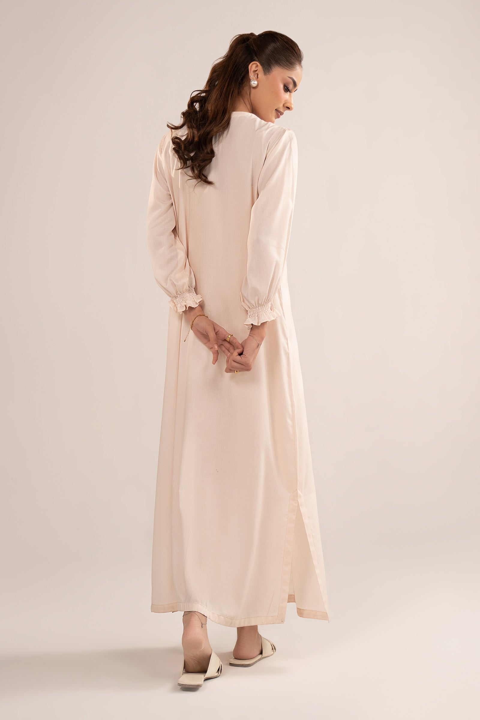Dyed Arabic Lawn Shirt