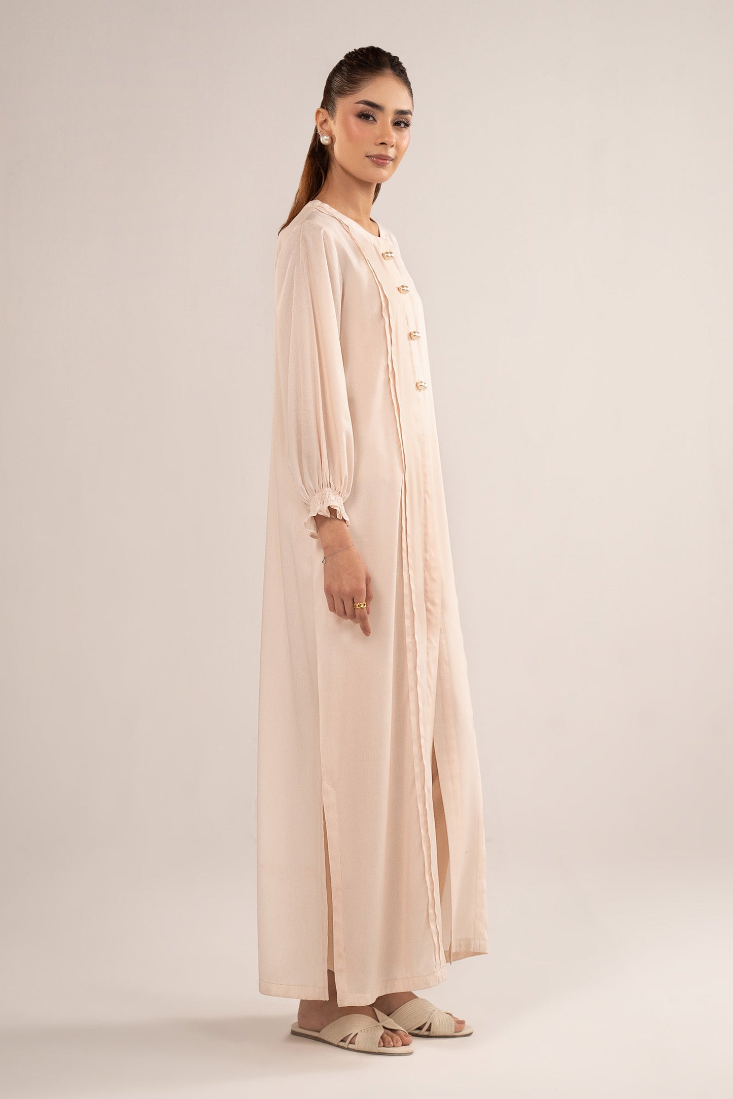 Dyed Arabic Lawn Shirt