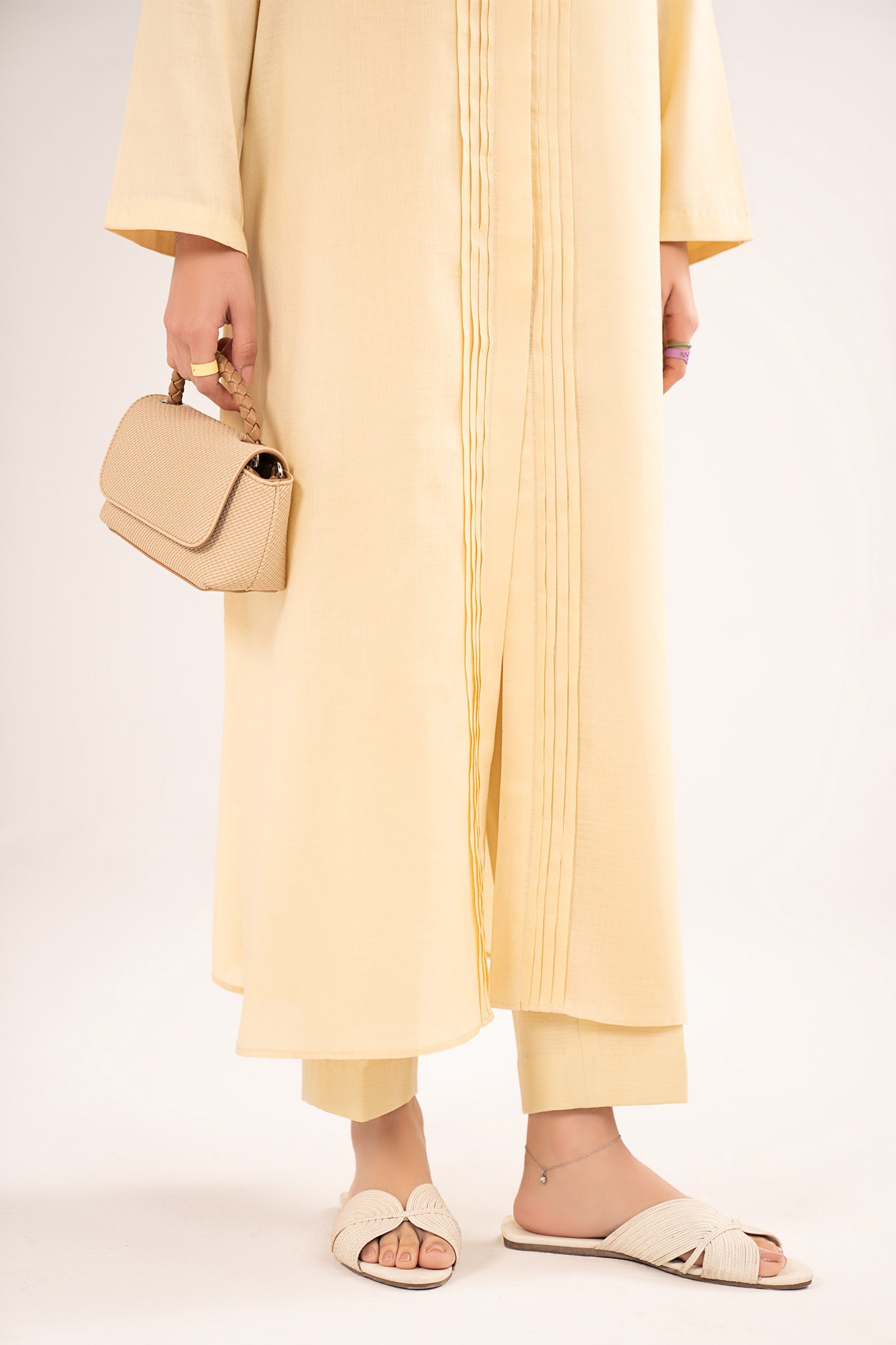 Dyed Dobby Cotton Shirt