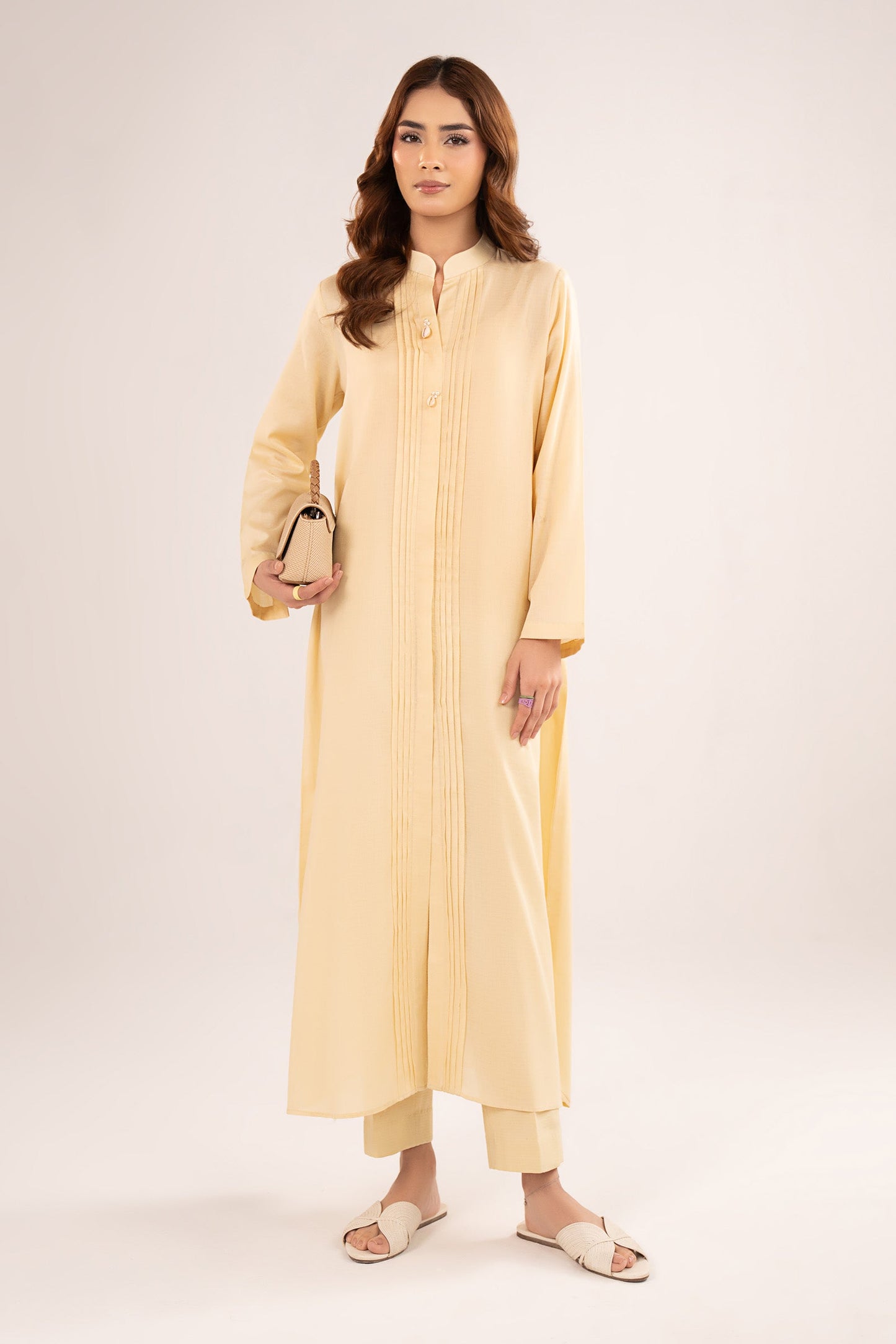 Dyed Dobby Cotton Shirt