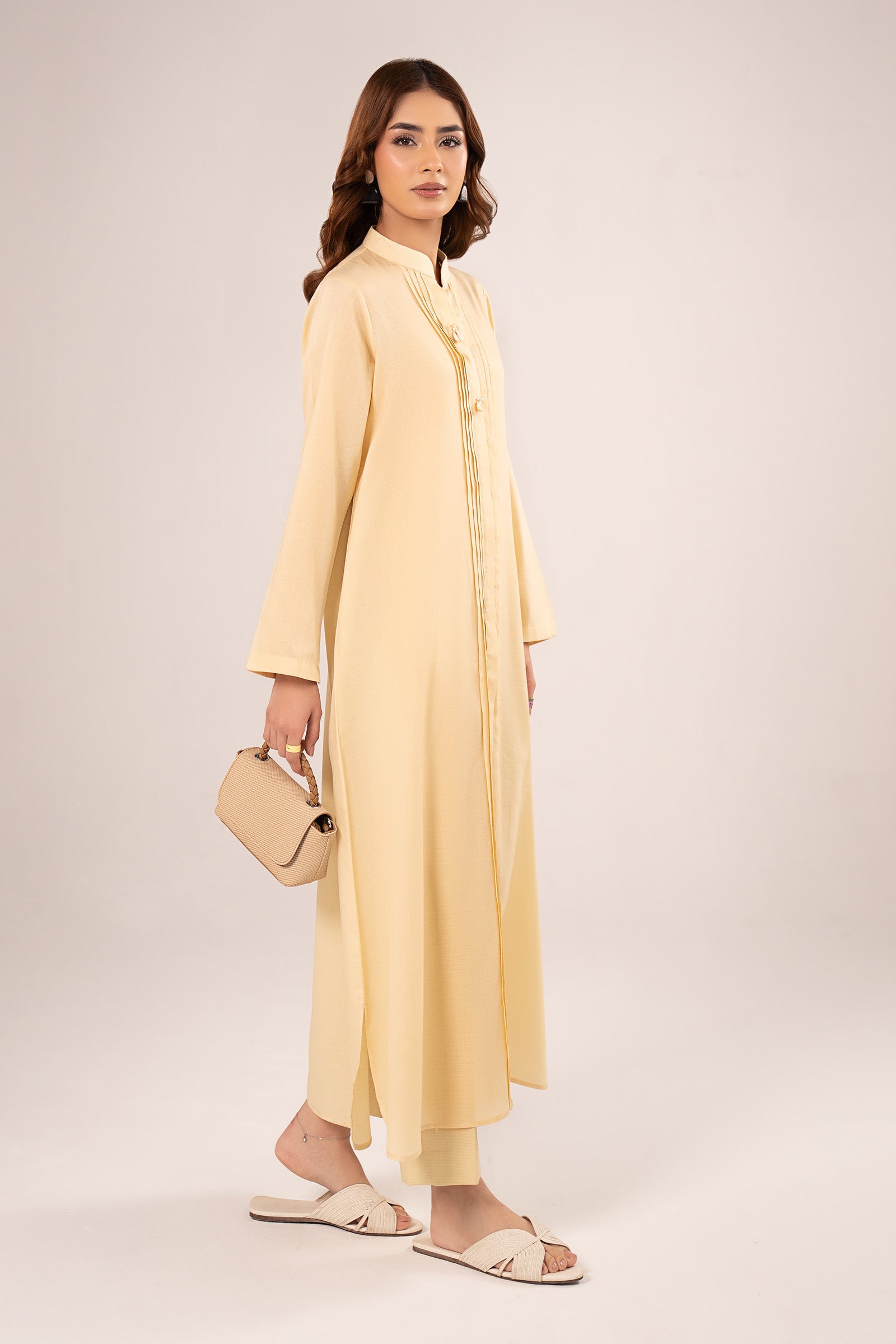 Dyed Dobby Cotton Shirt