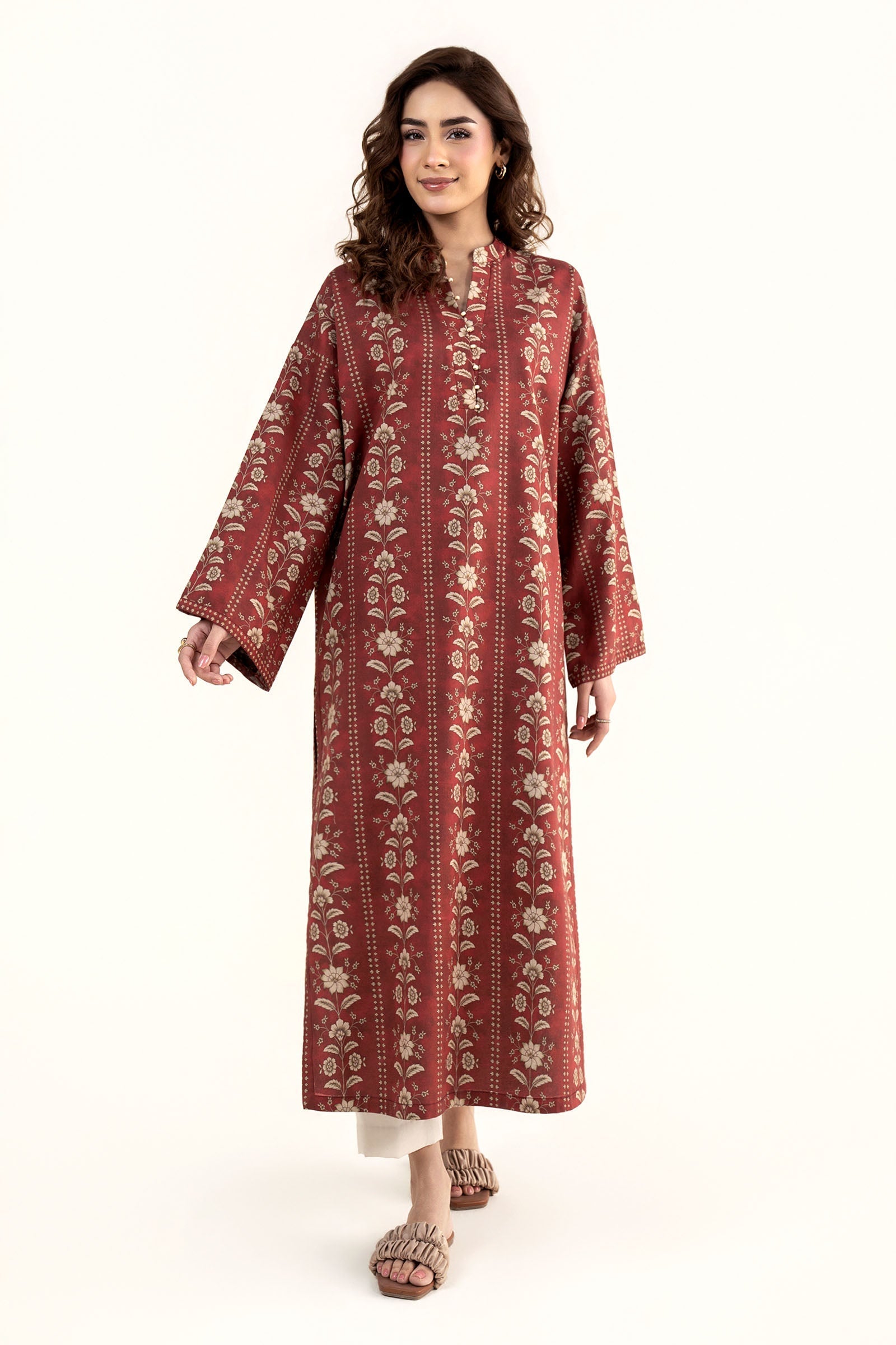 Embroidered Lawn Shirt