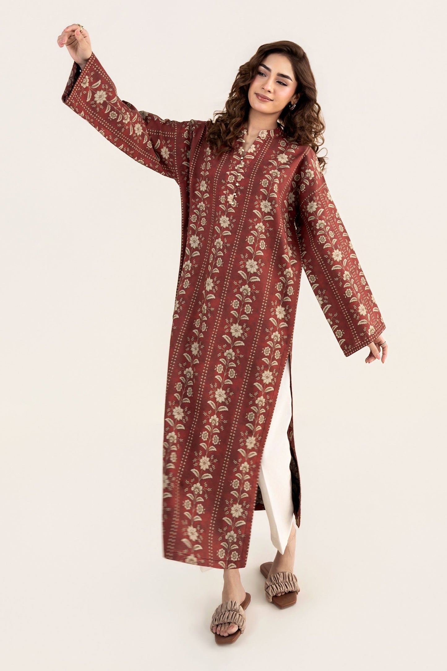 Embroidered Lawn Shirt