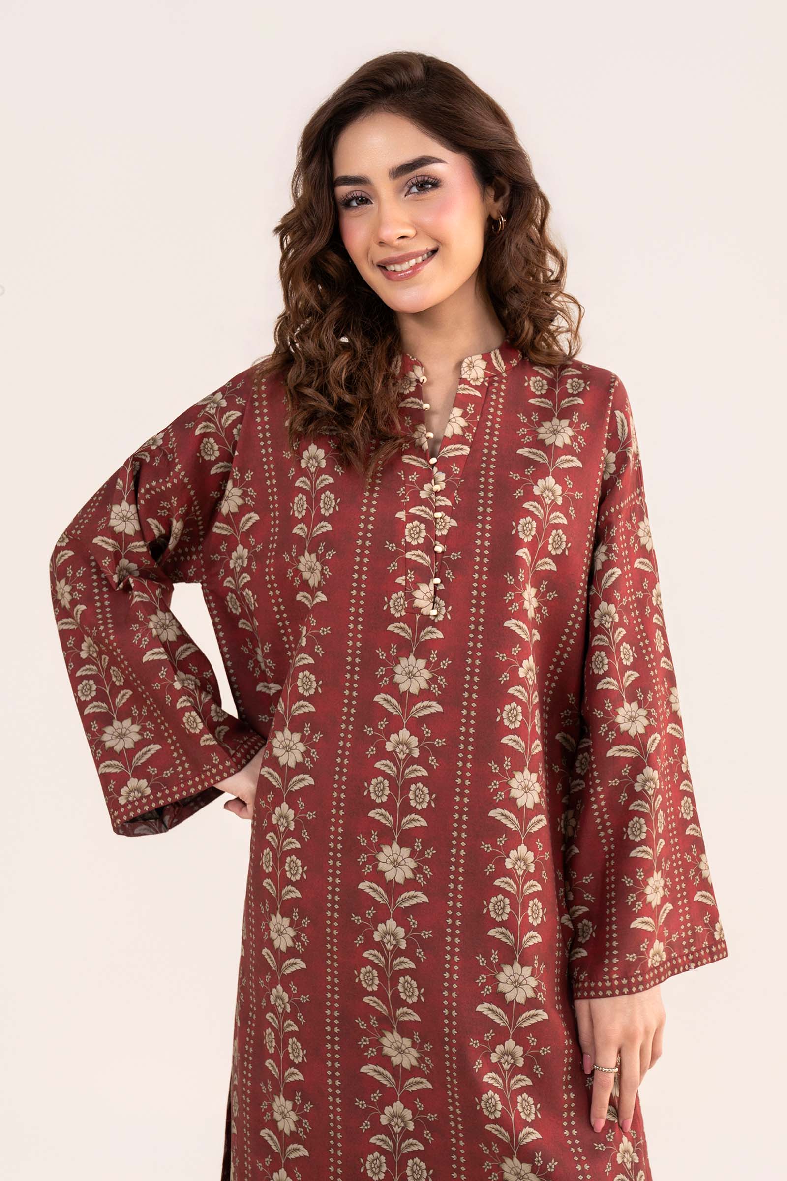 Embroidered Lawn Shirt