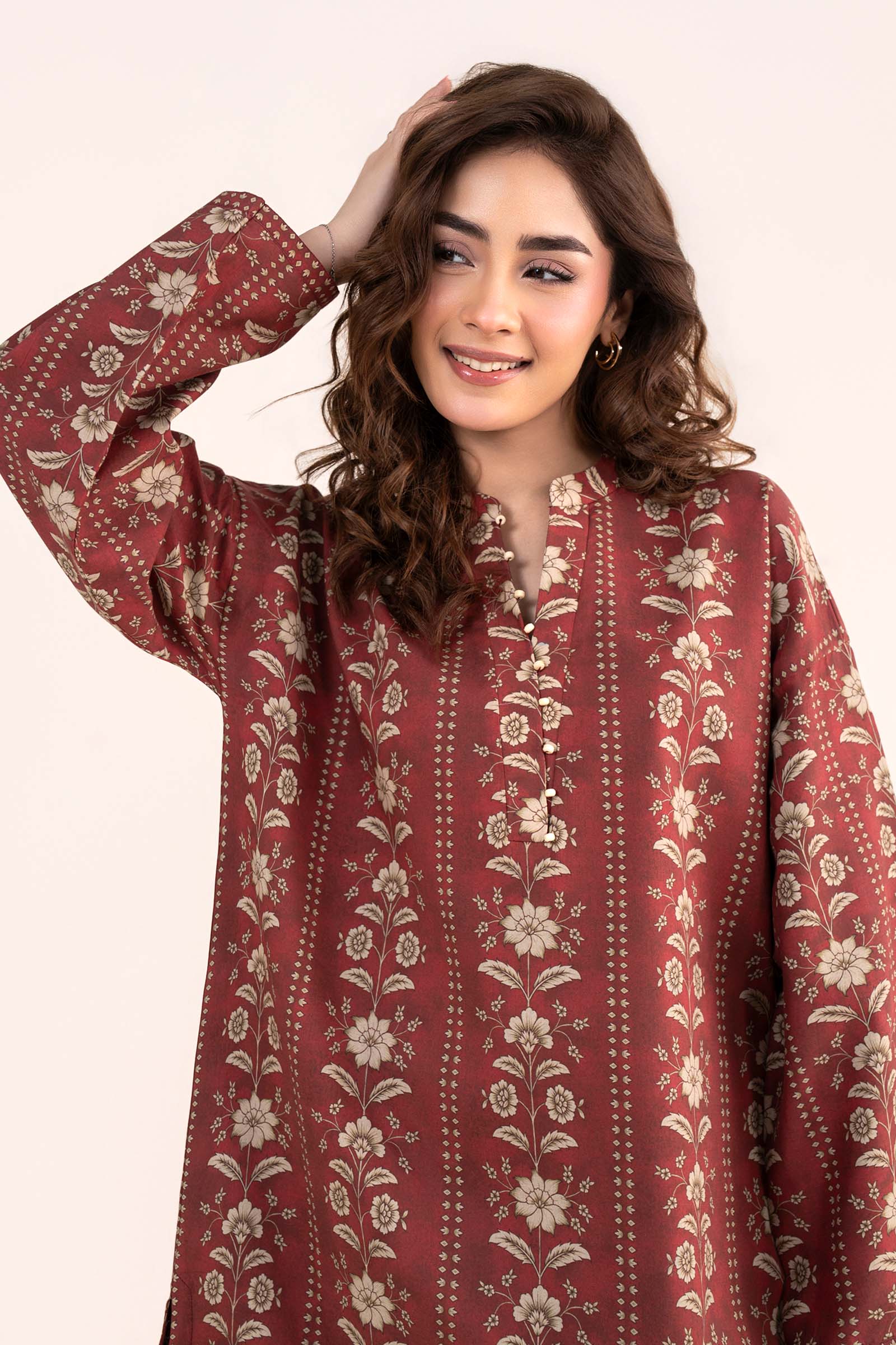 Embroidered Lawn Shirt