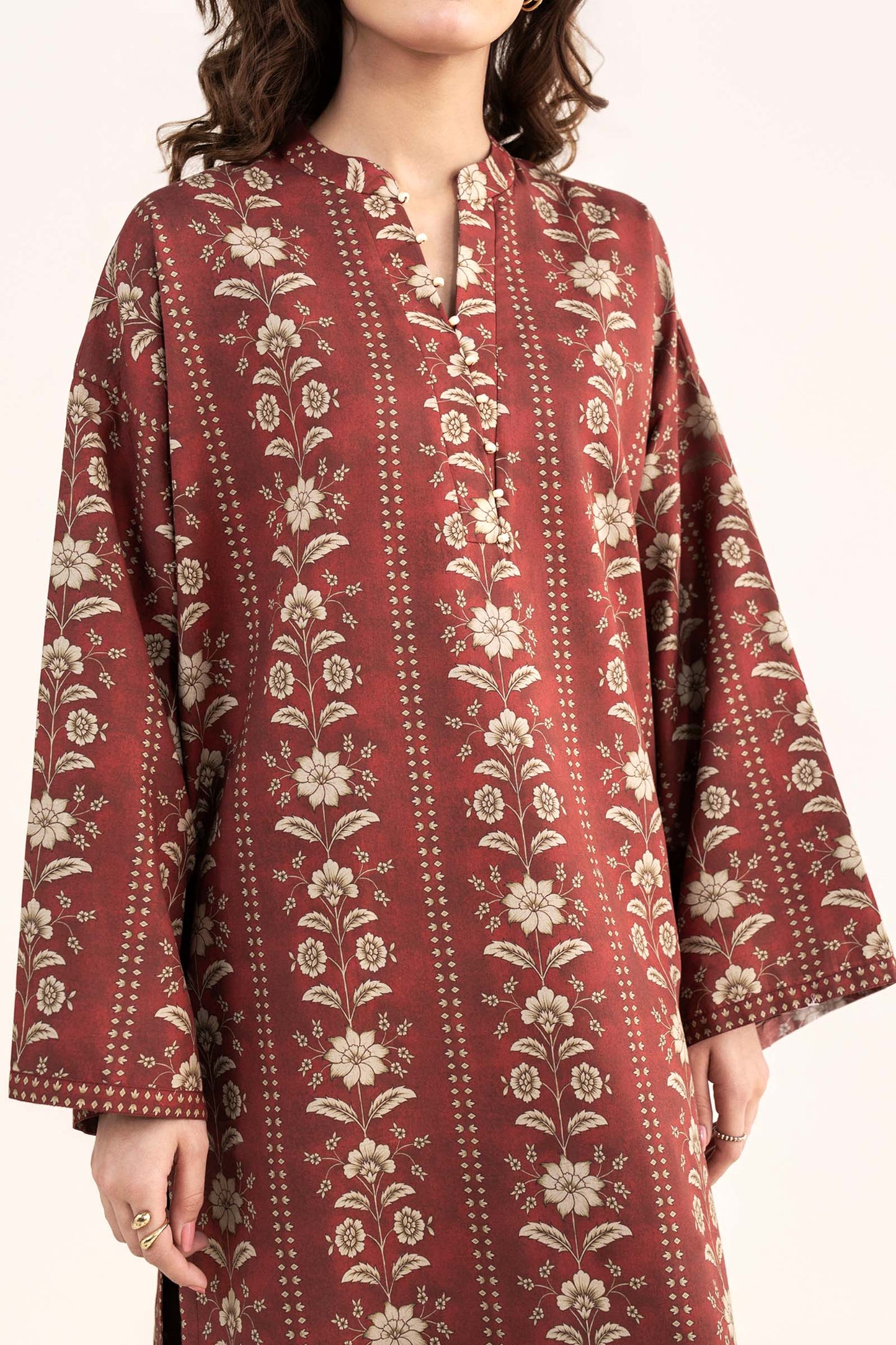 Embroidered Lawn Shirt