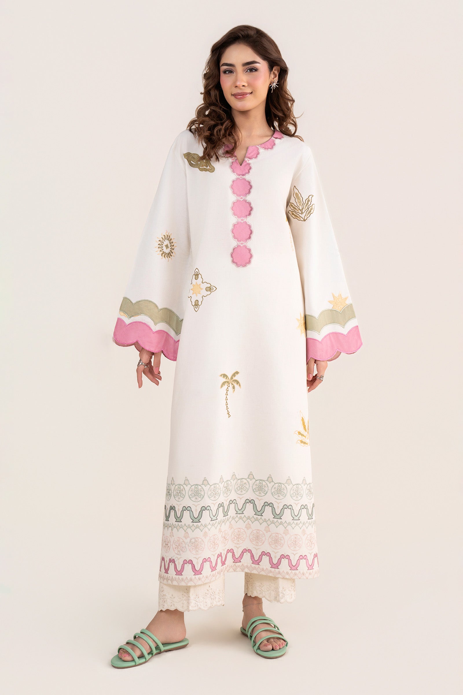 Embroidered Lawn Shirt