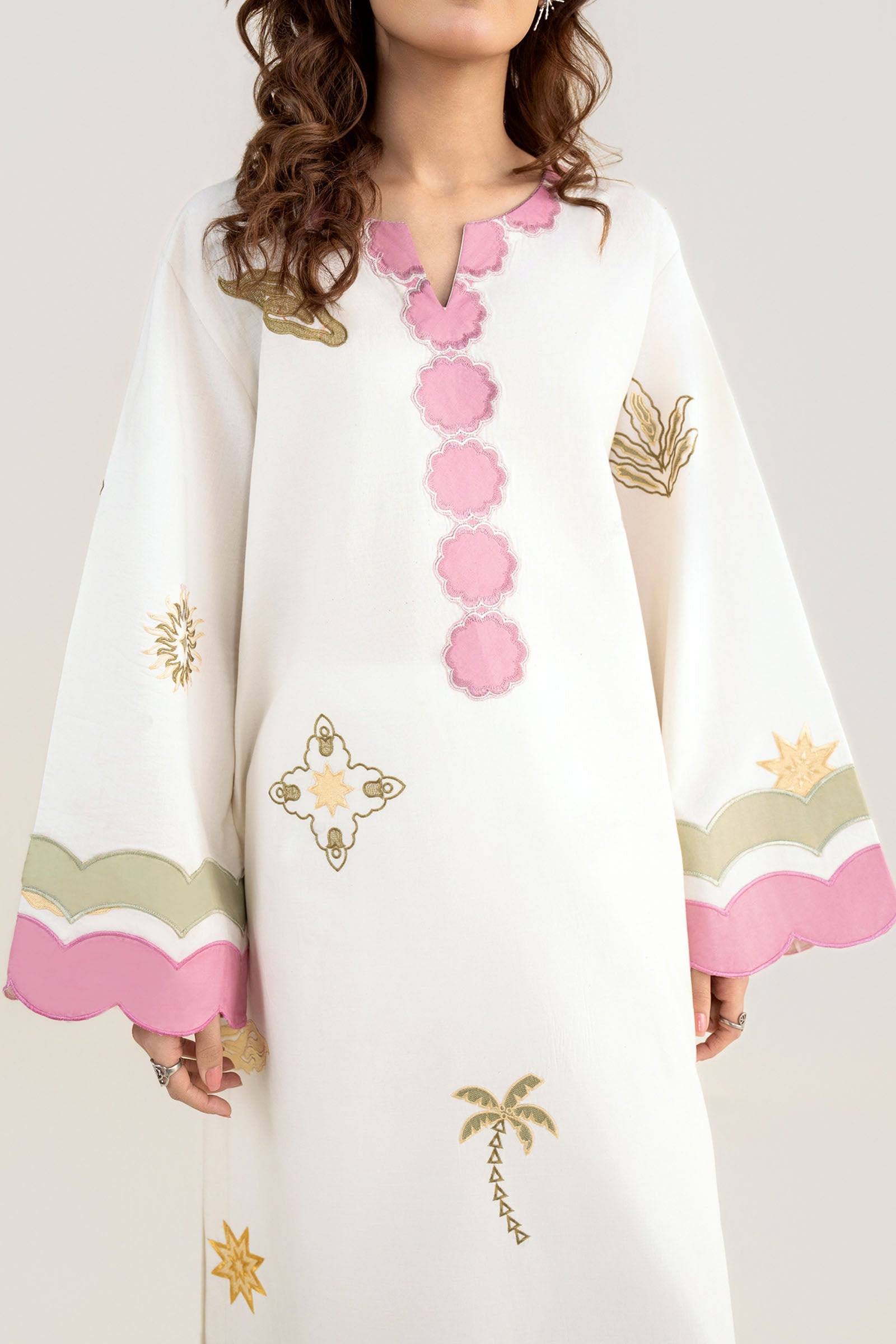 Embroidered Lawn Shirt