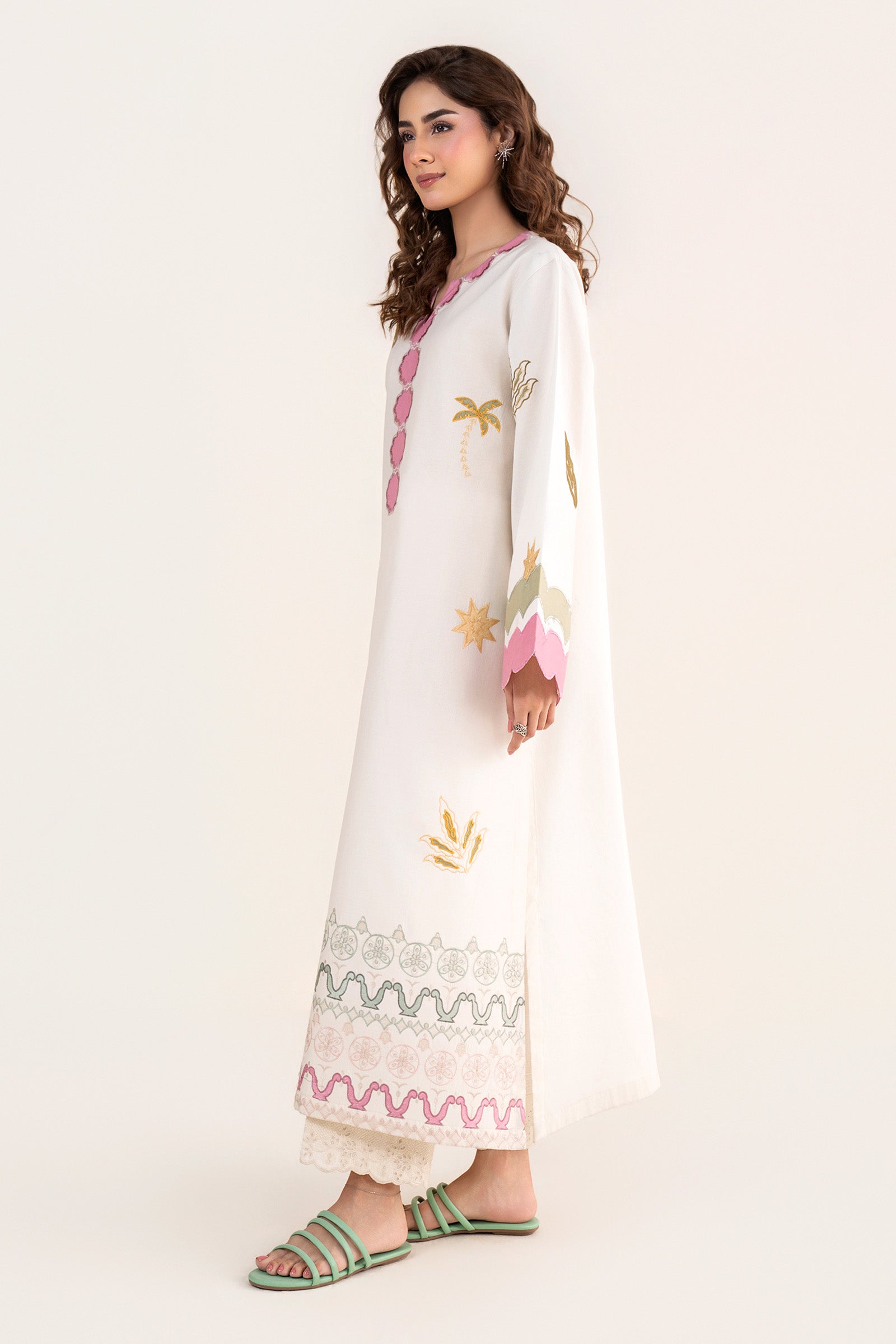Embroidered Lawn Shirt