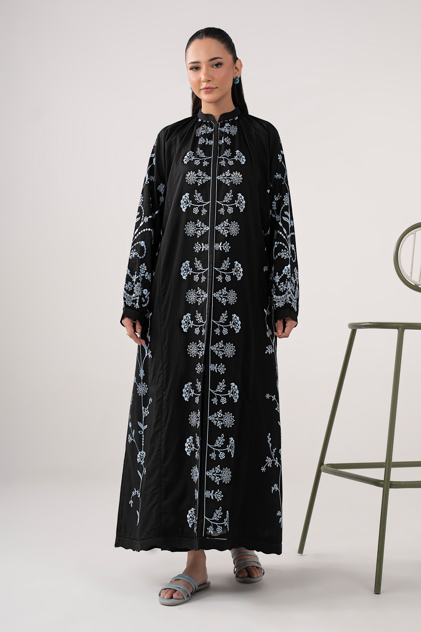Embroidered Lawn Dress