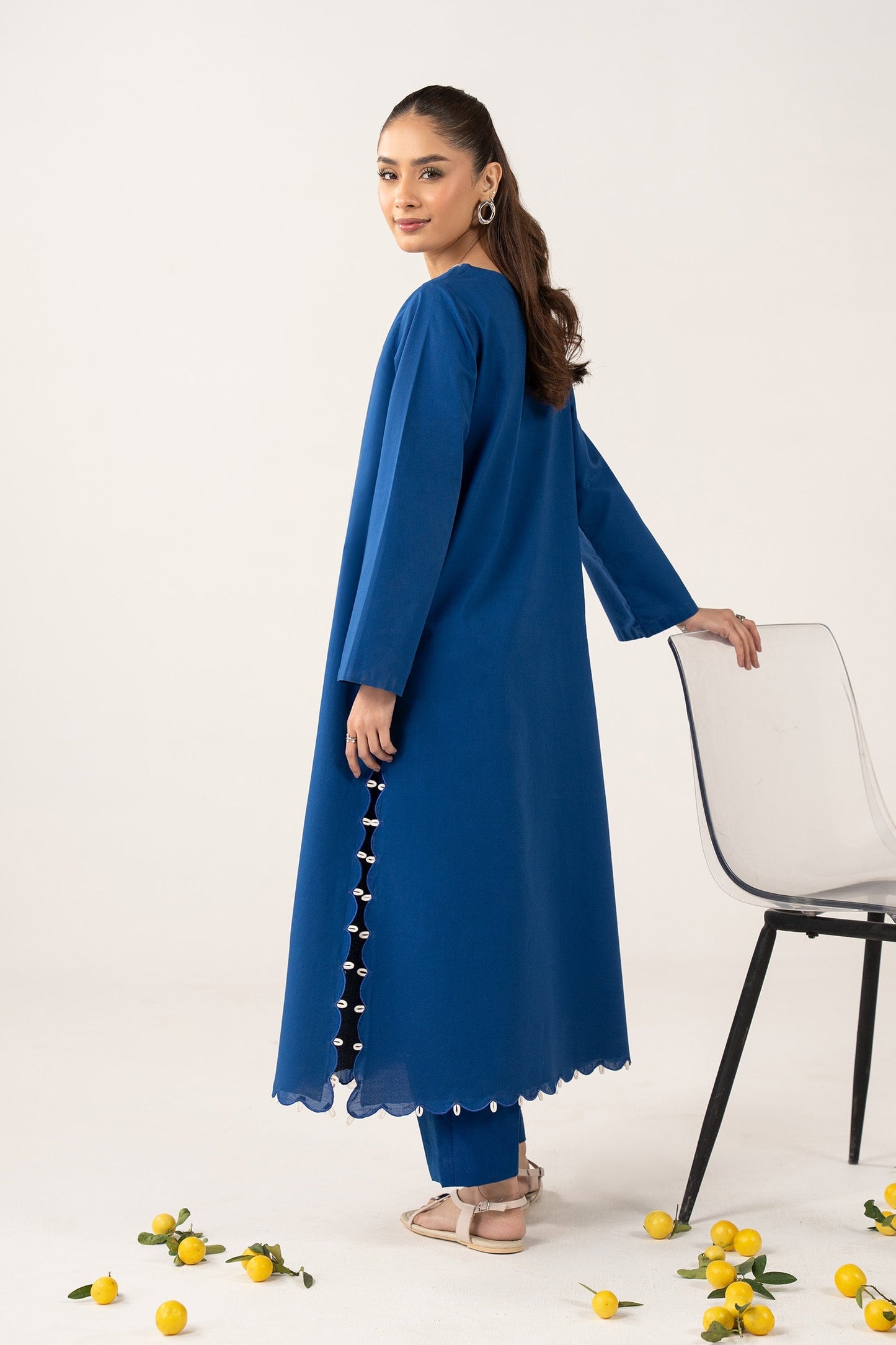 Embroidered Dobby Cotton Shirt