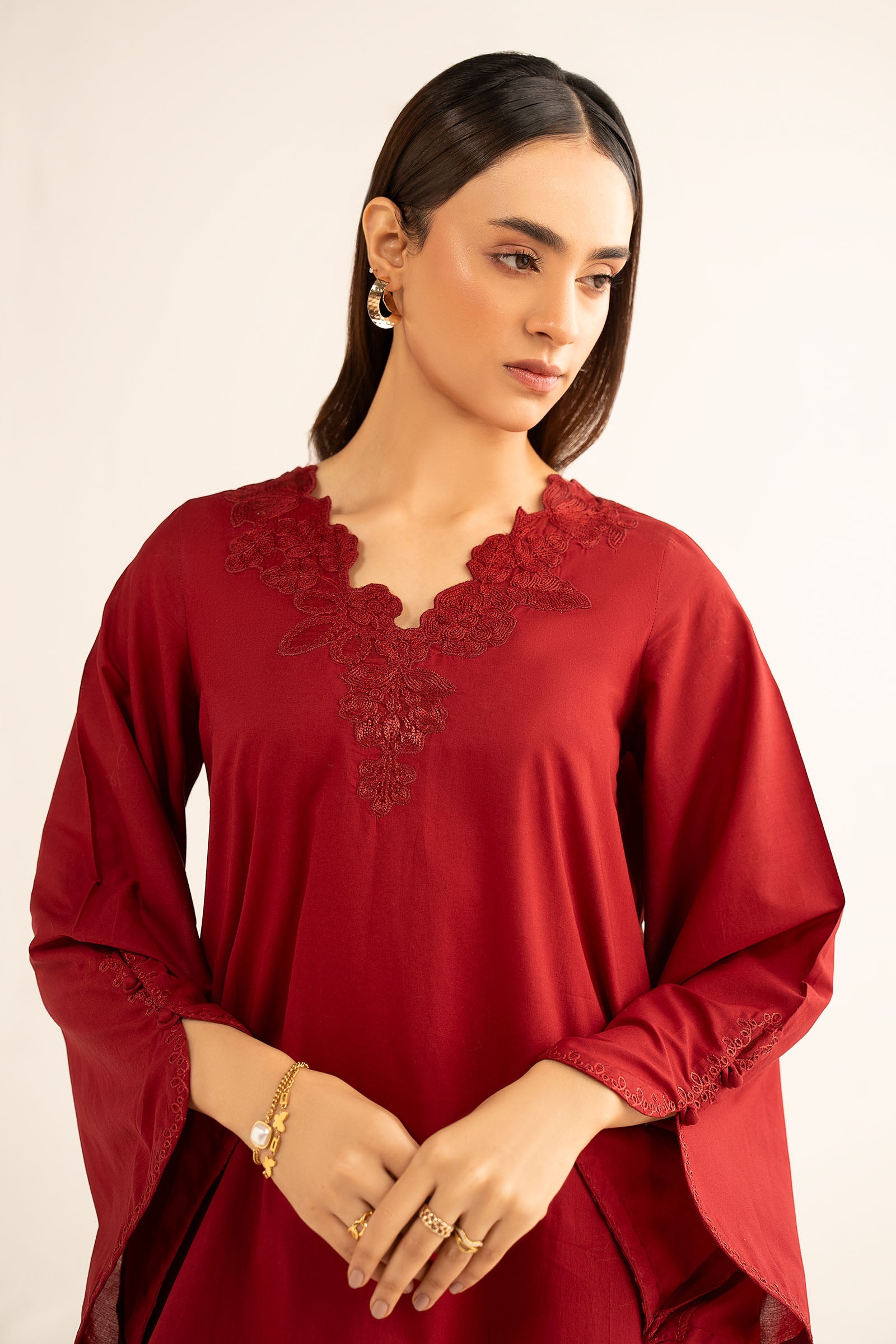 Embroidered Lawn Shirt