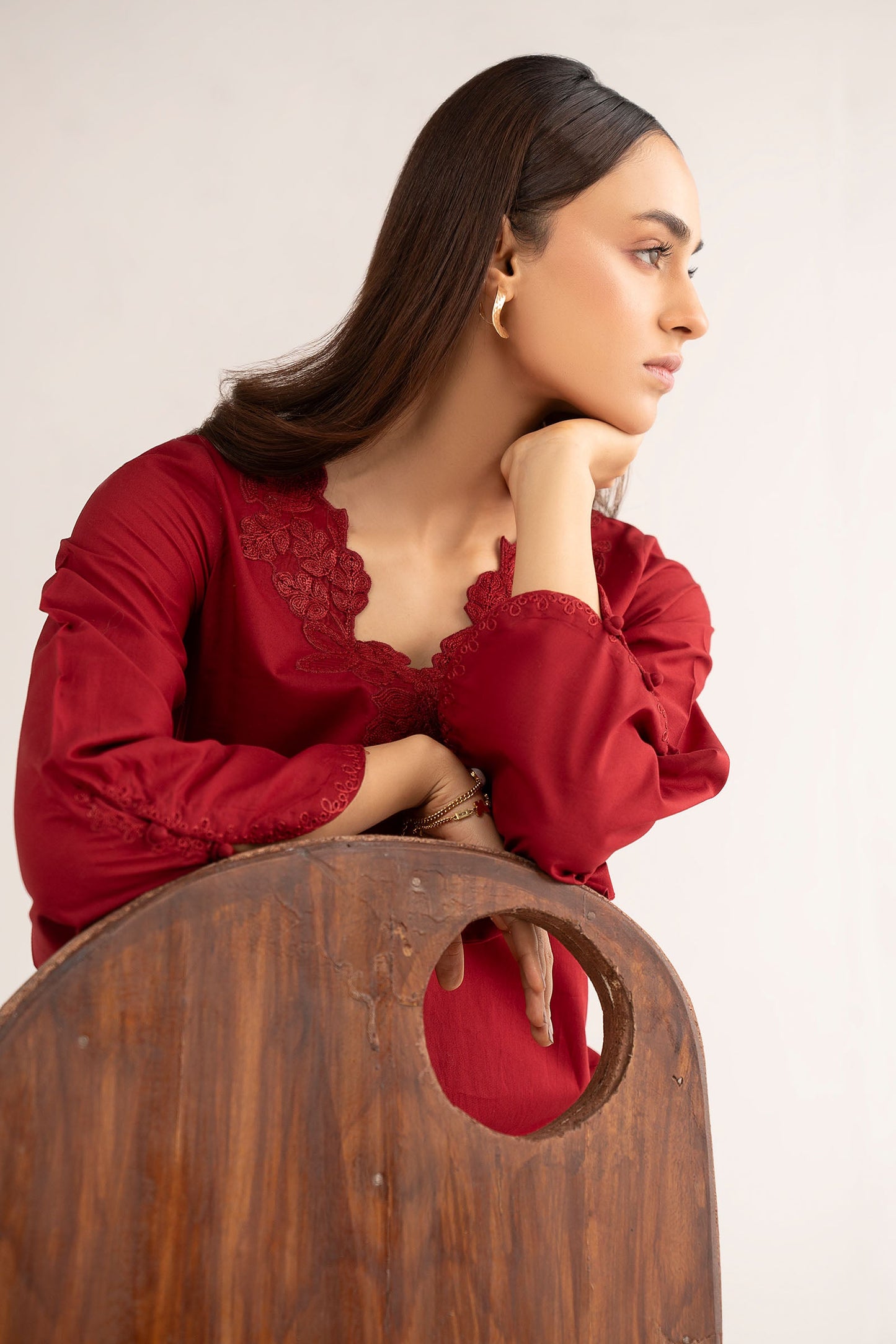 Embroidered Lawn Shirt