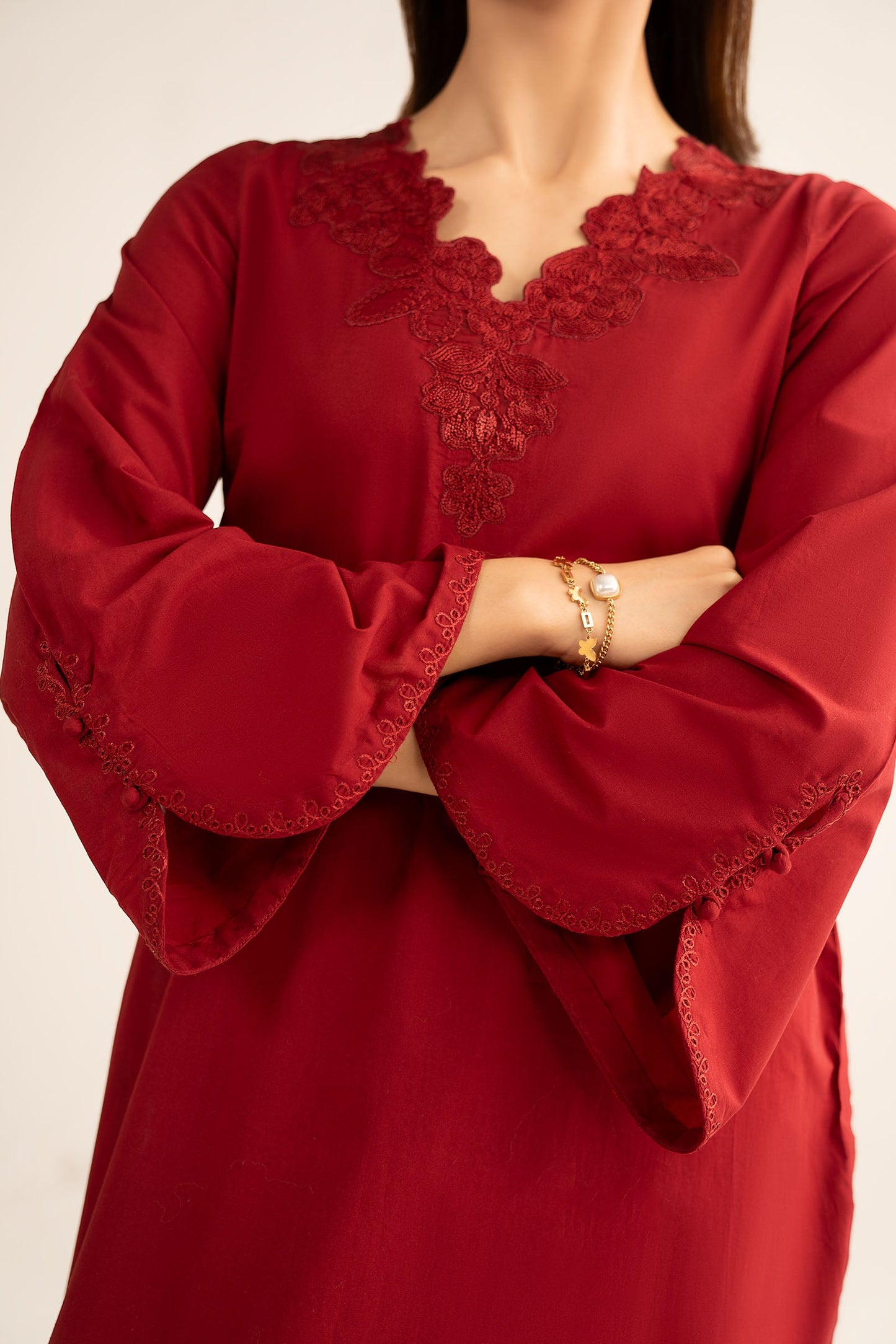 Embroidered Lawn Shirt