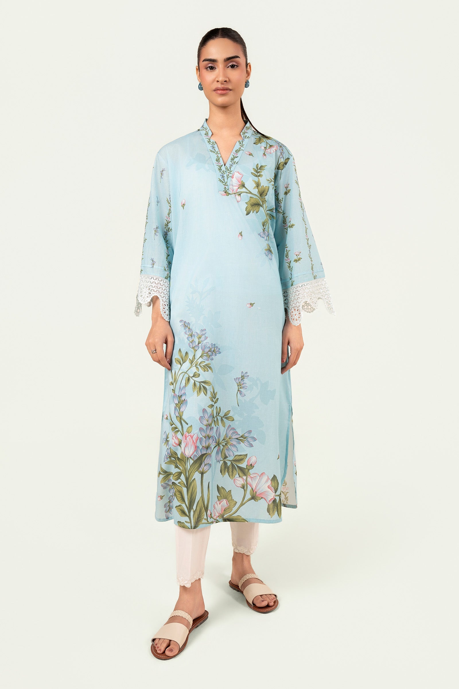 Embroidered Lawn Shirt