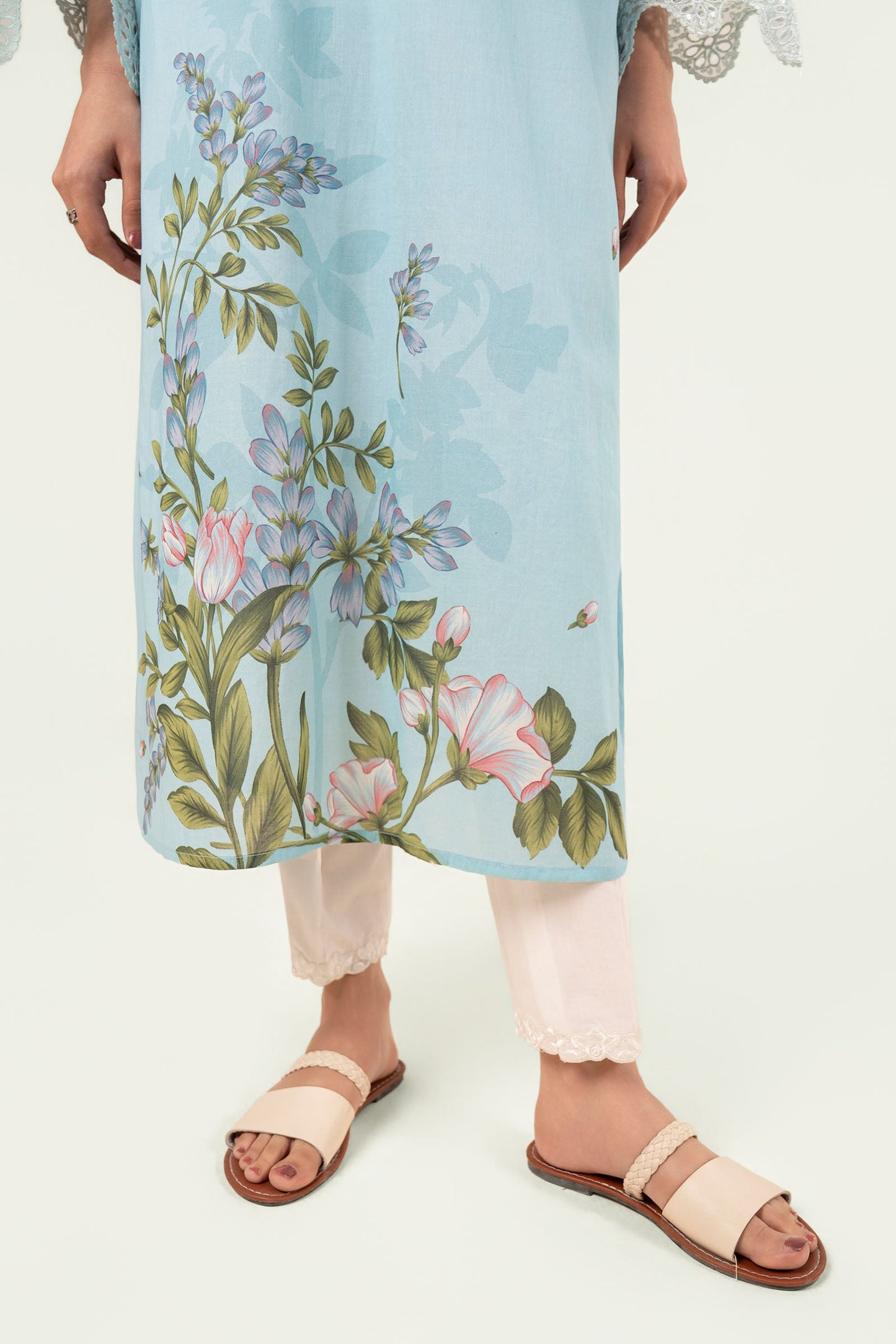 Embroidered Lawn Shirt