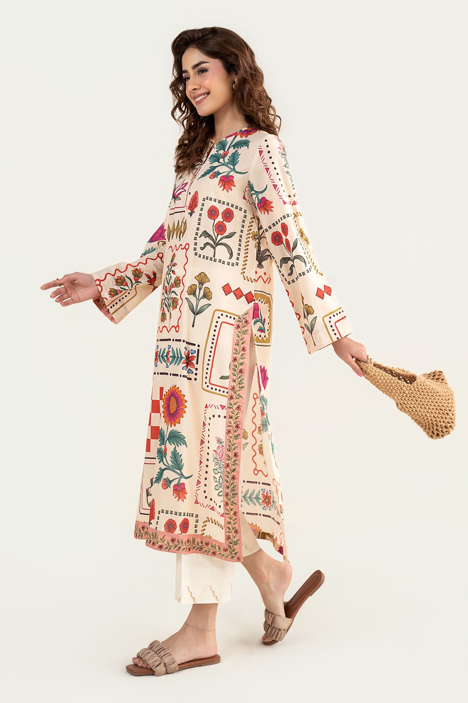 Embroidered Lawn Shirt