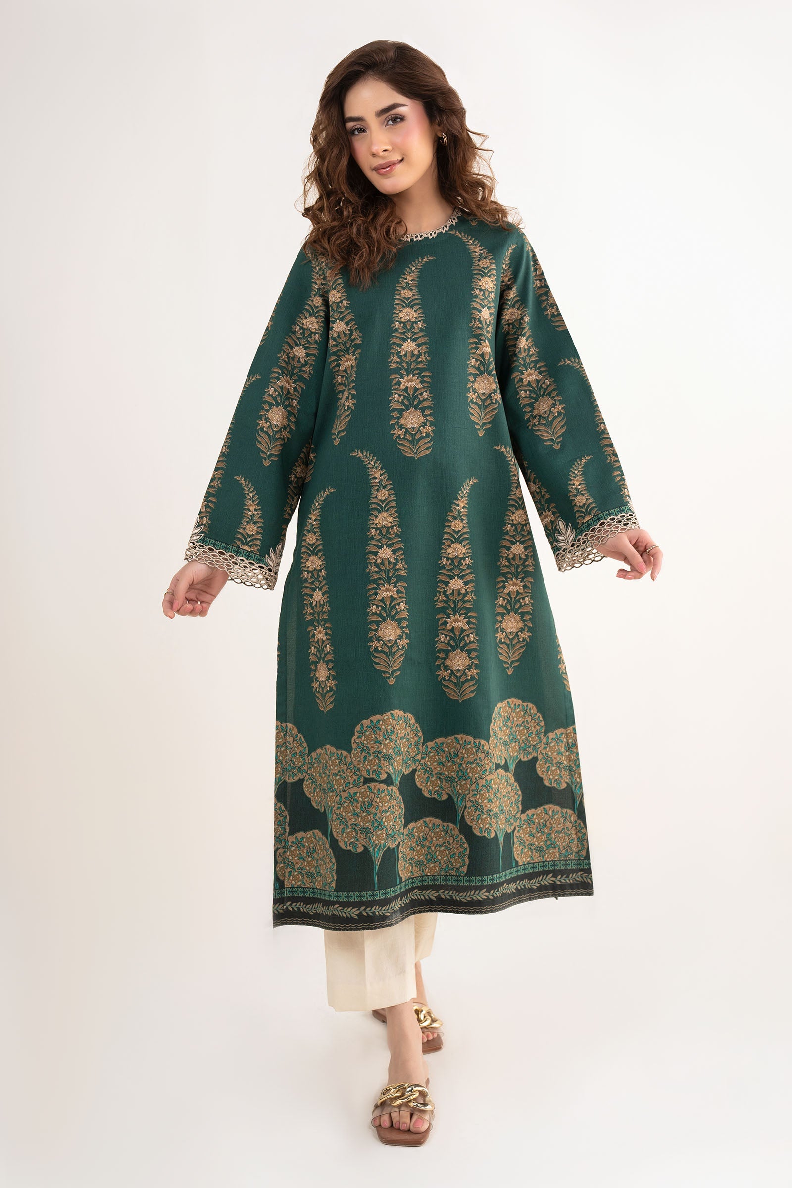 Embroidered Lawn Shirt