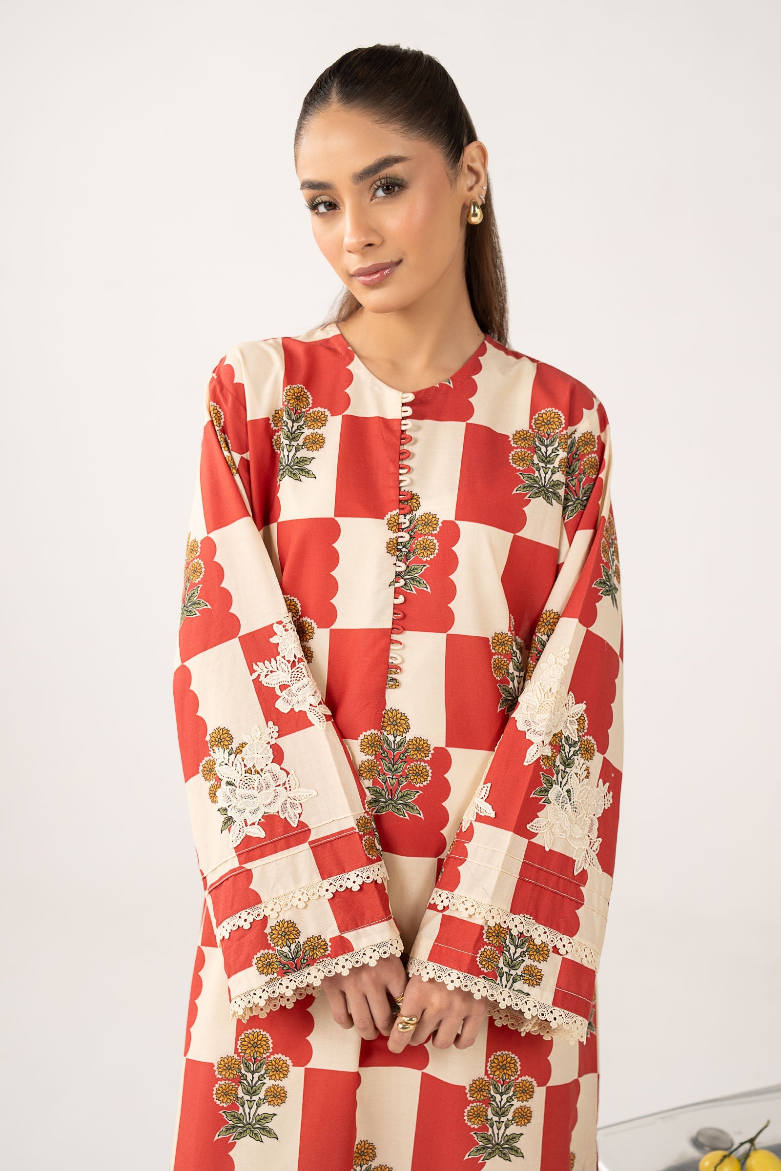 Printed Cambric Shirt