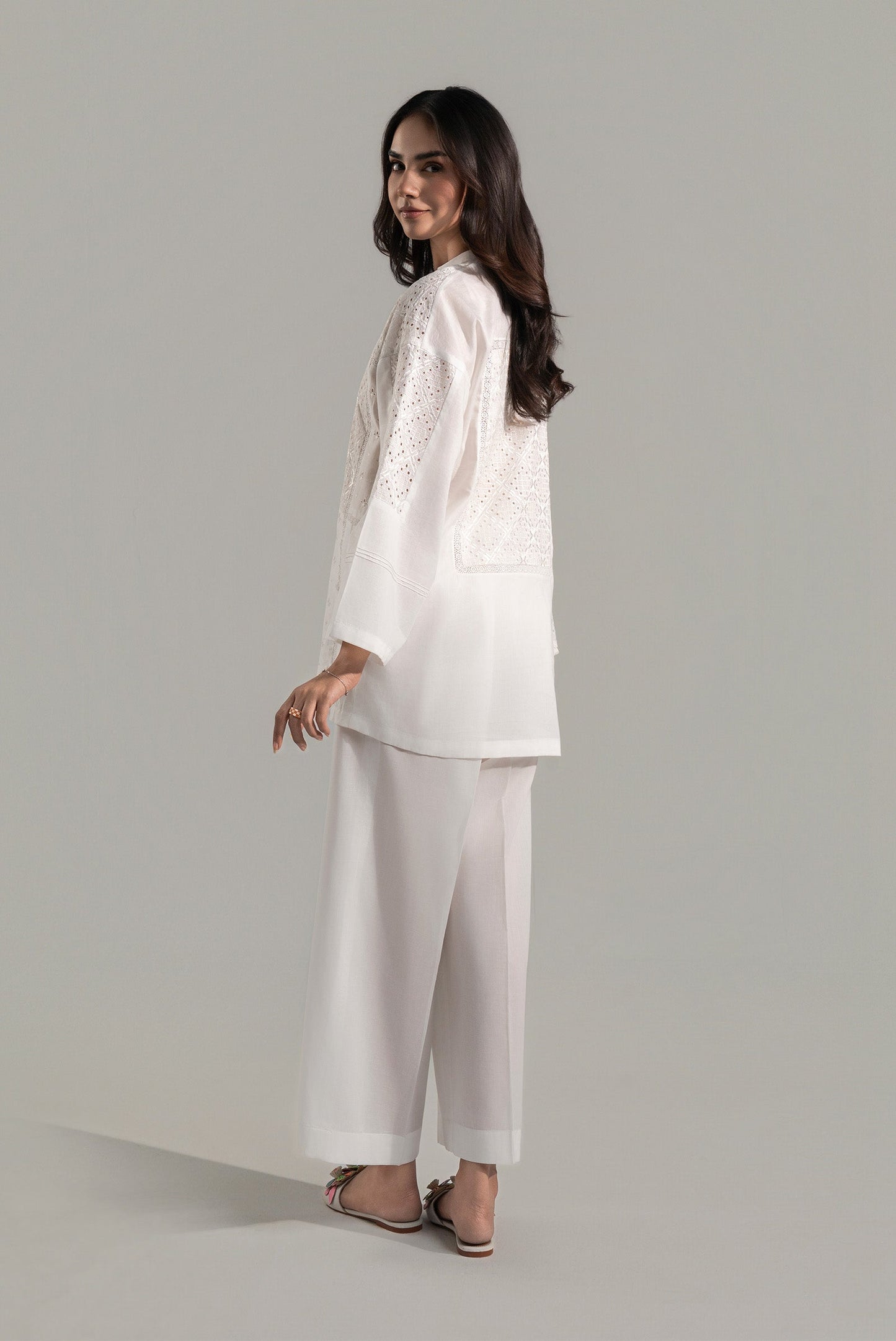 2 Pc Embroidered Lawn Suit