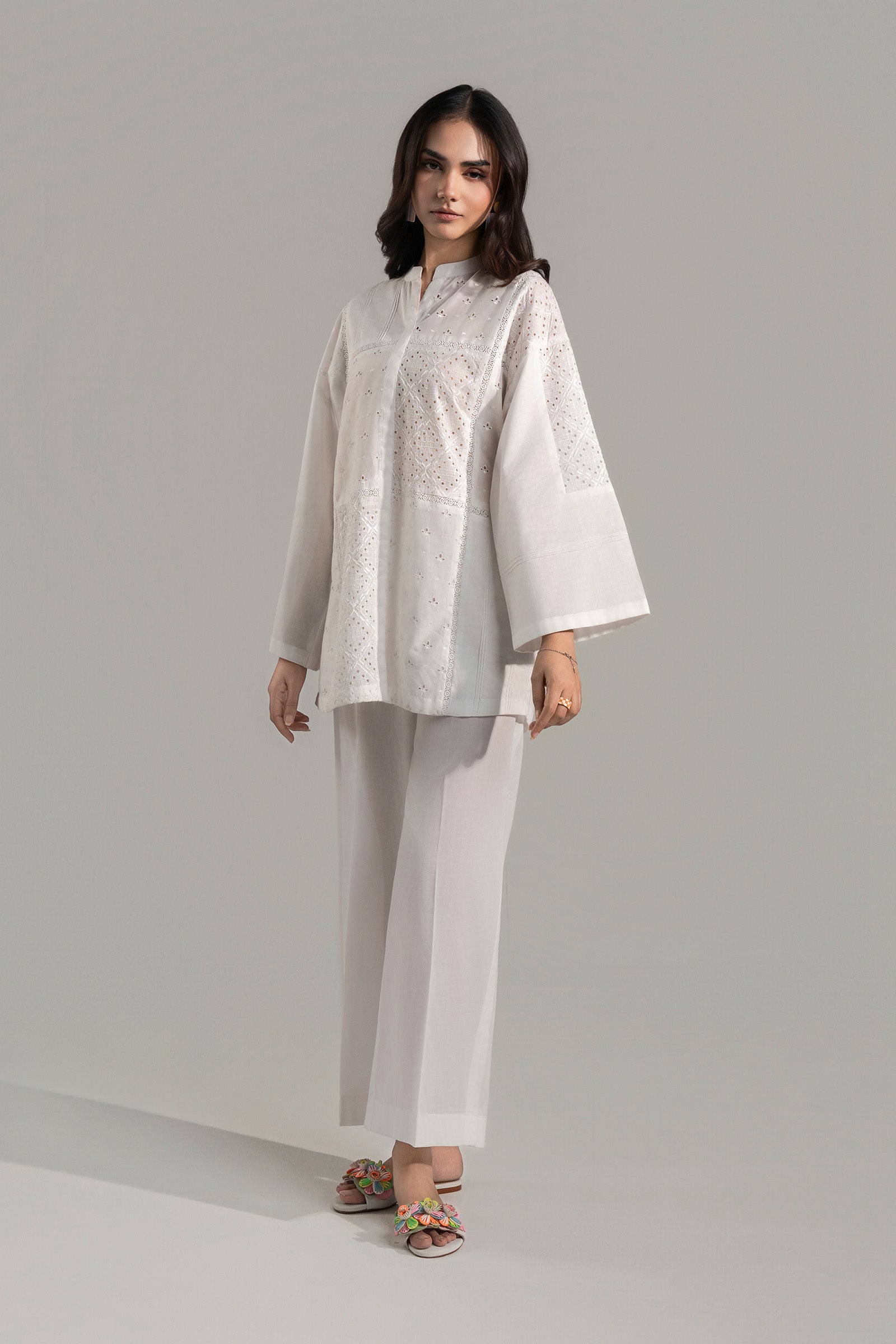 2 Pc Embroidered Lawn Suit