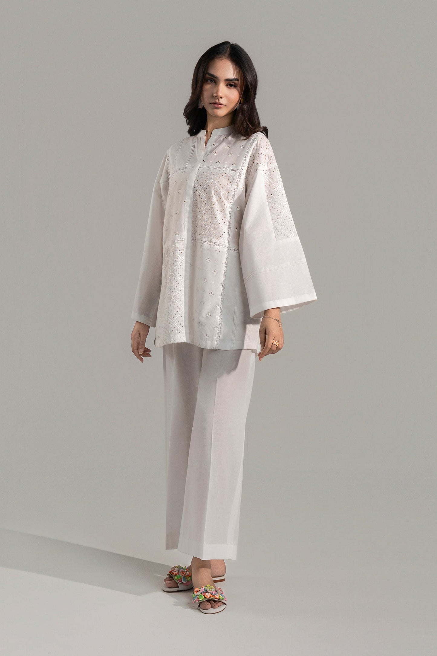 2 Pc Embroidered Lawn Suit